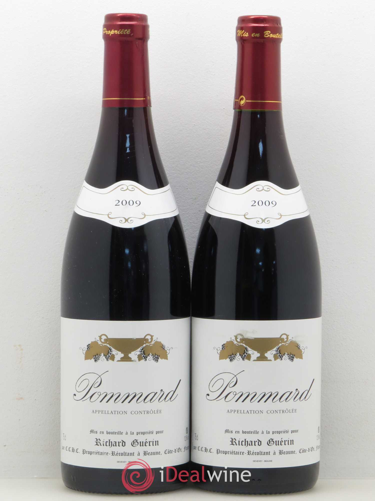 Pommard Richard Guérin 2009 - Lot de 5 bouteilles - 2