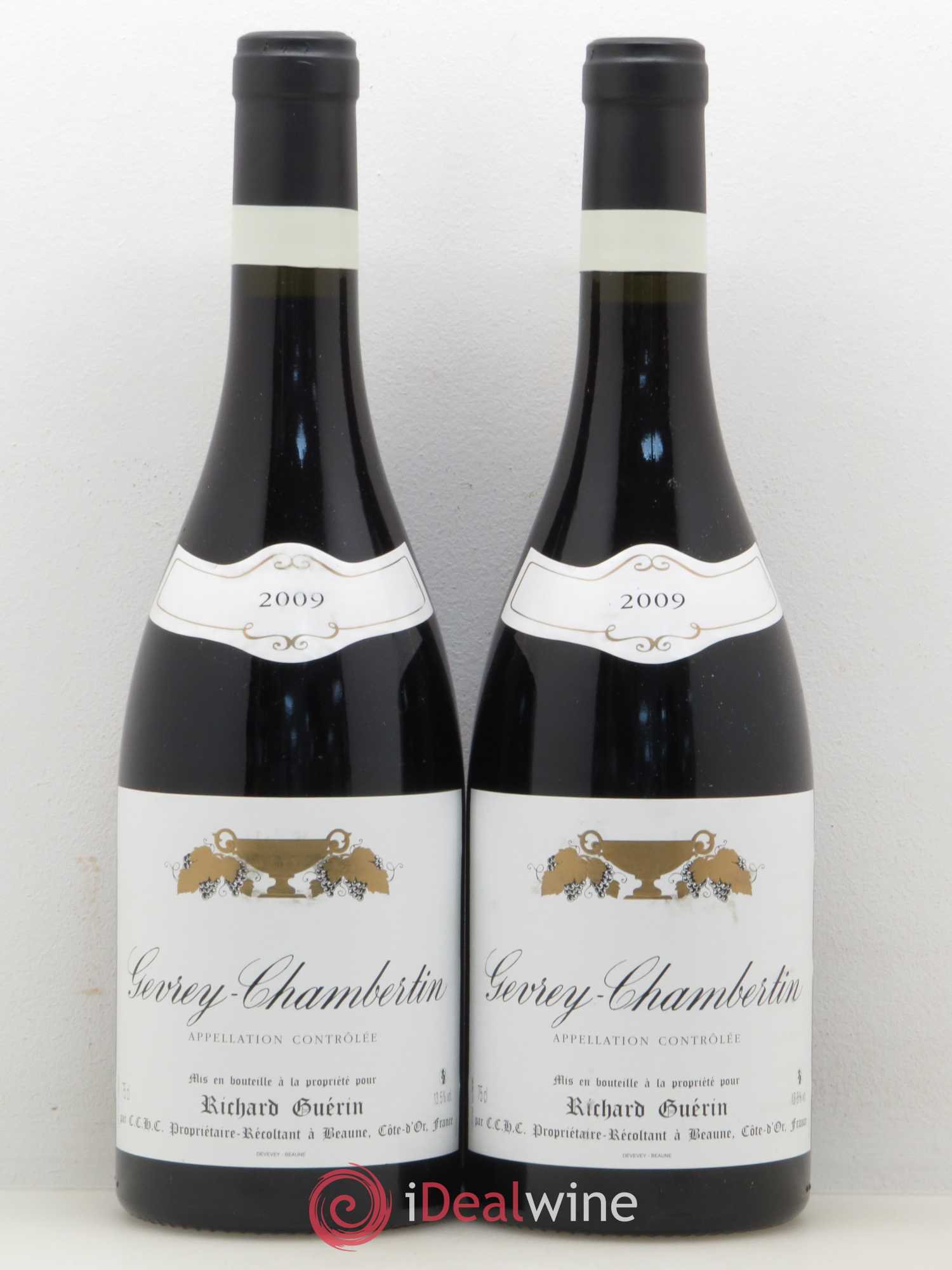 Gevrey-Chambertin Richard Guérin 2009 - Posten von 2 Flaschen - 0