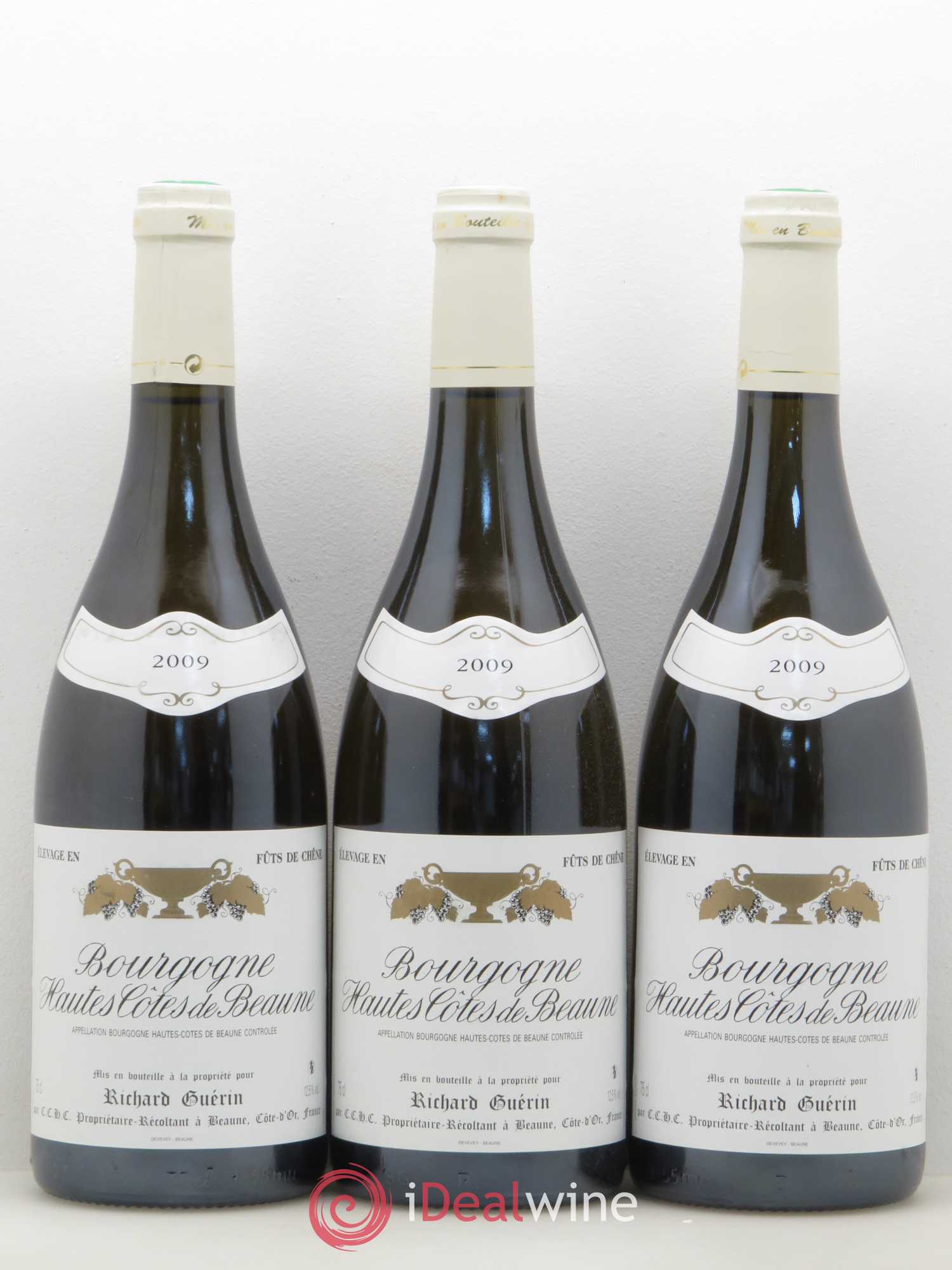 Hautes-Côtes de Beaune Richard Guérin 2009 - Lot de 6 bouteilles - 1