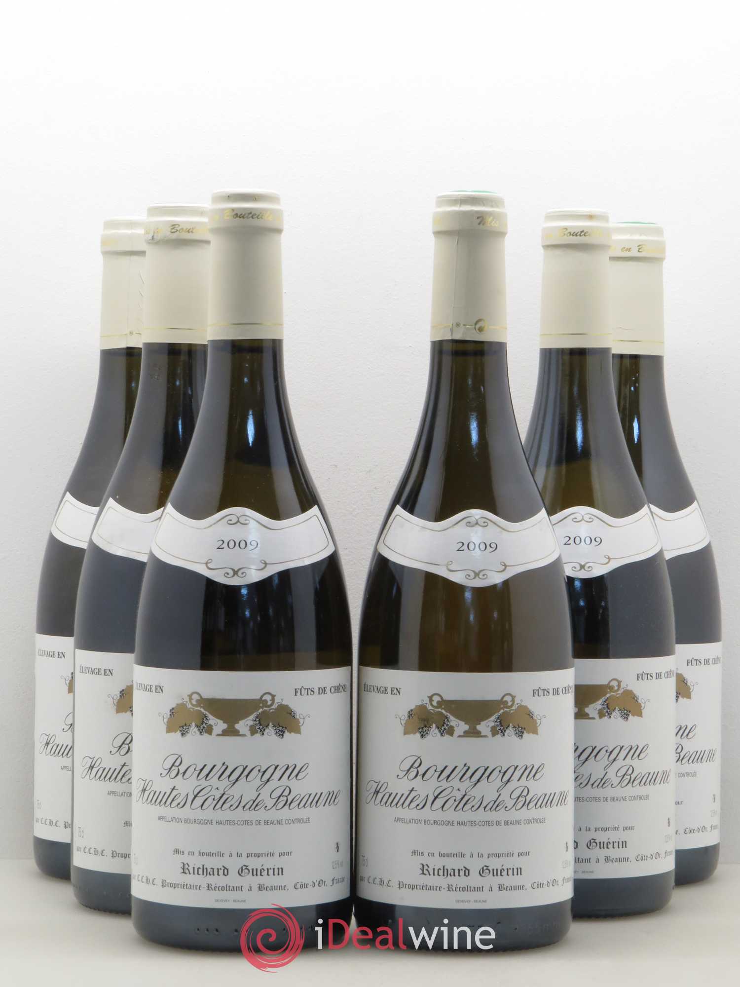 Hautes-Côtes de Beaune Richard Guérin 2009 - Lot de 6 bouteilles - 0