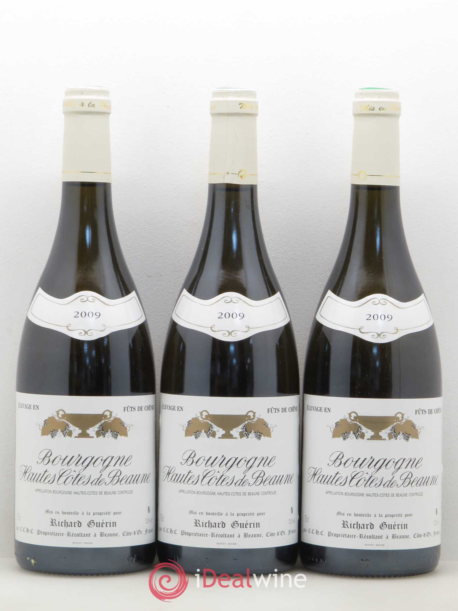 Hautes-Côtes de Beaune Richard Guérin 2009 - Posten von 6 Flaschen - 2