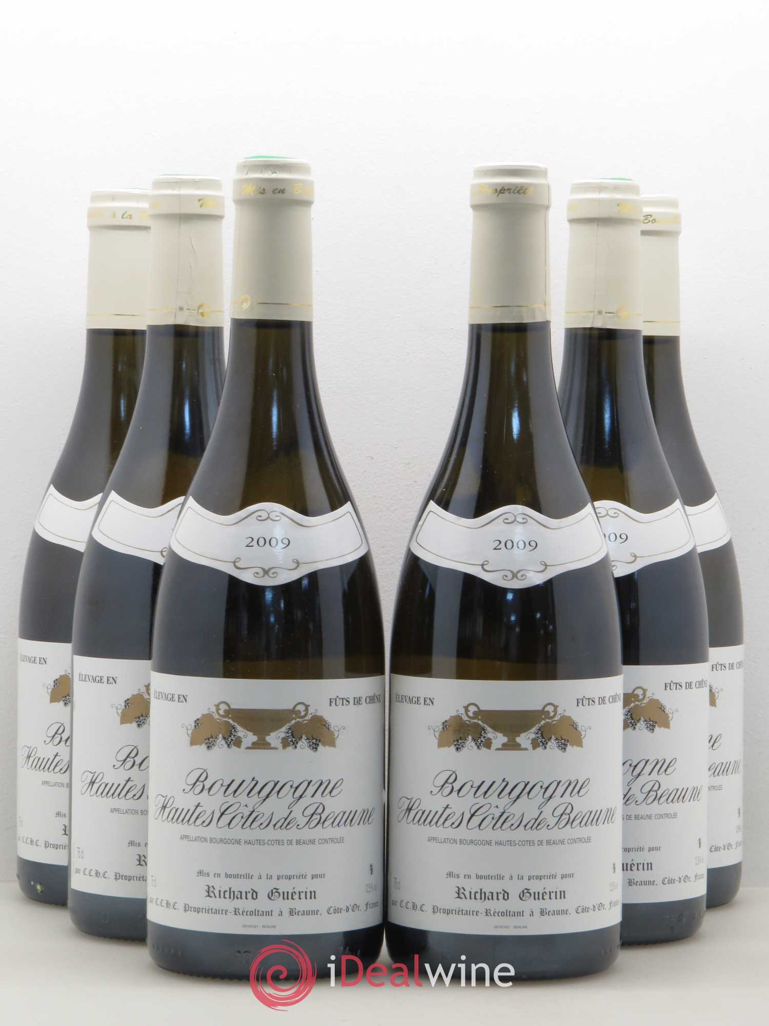 Hautes-Côtes de Beaune Richard Guérin 2009 - Posten von 6 Flaschen - 0