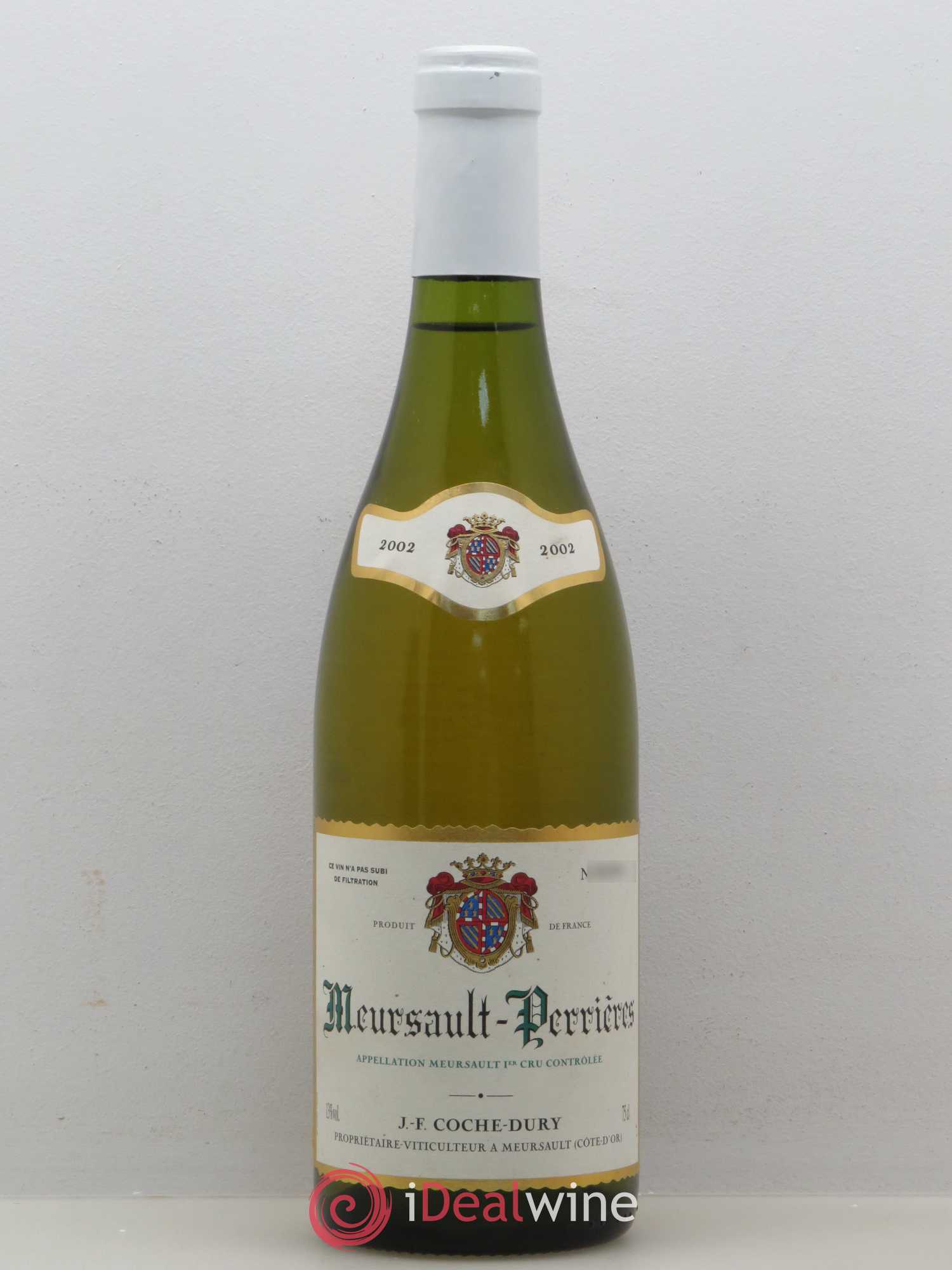 Meursault 1er Cru Perrières Coche Dury (Domaine) 2002 - Lot de 1 bouteille - 0