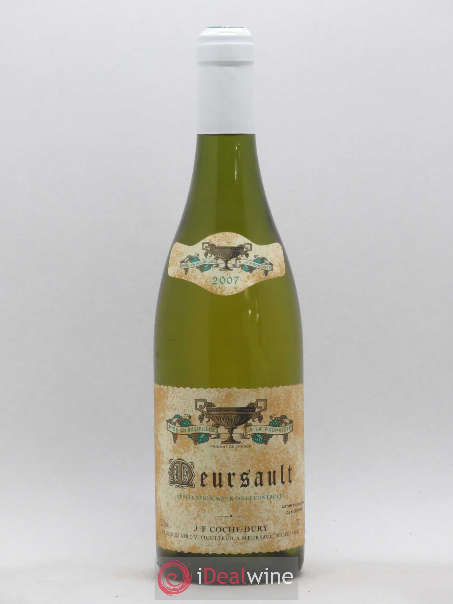 Meursault Coche Dury (Domaine) 2007 - Lot de 1 bouteille - 0