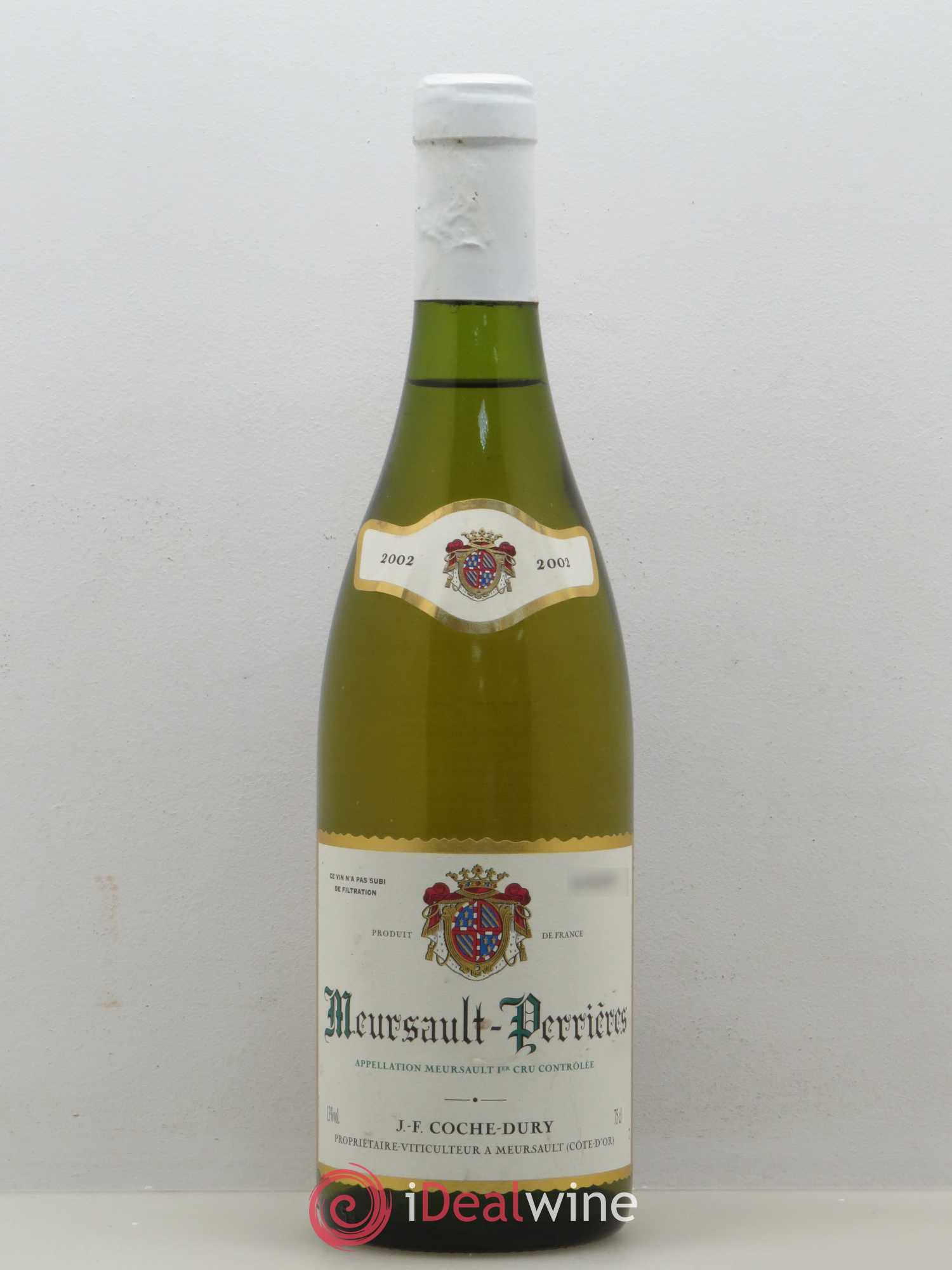 Meursault 1er Cru Perrières Coche Dury (Domaine) 2002 - Lot de 1 bouteille - 0