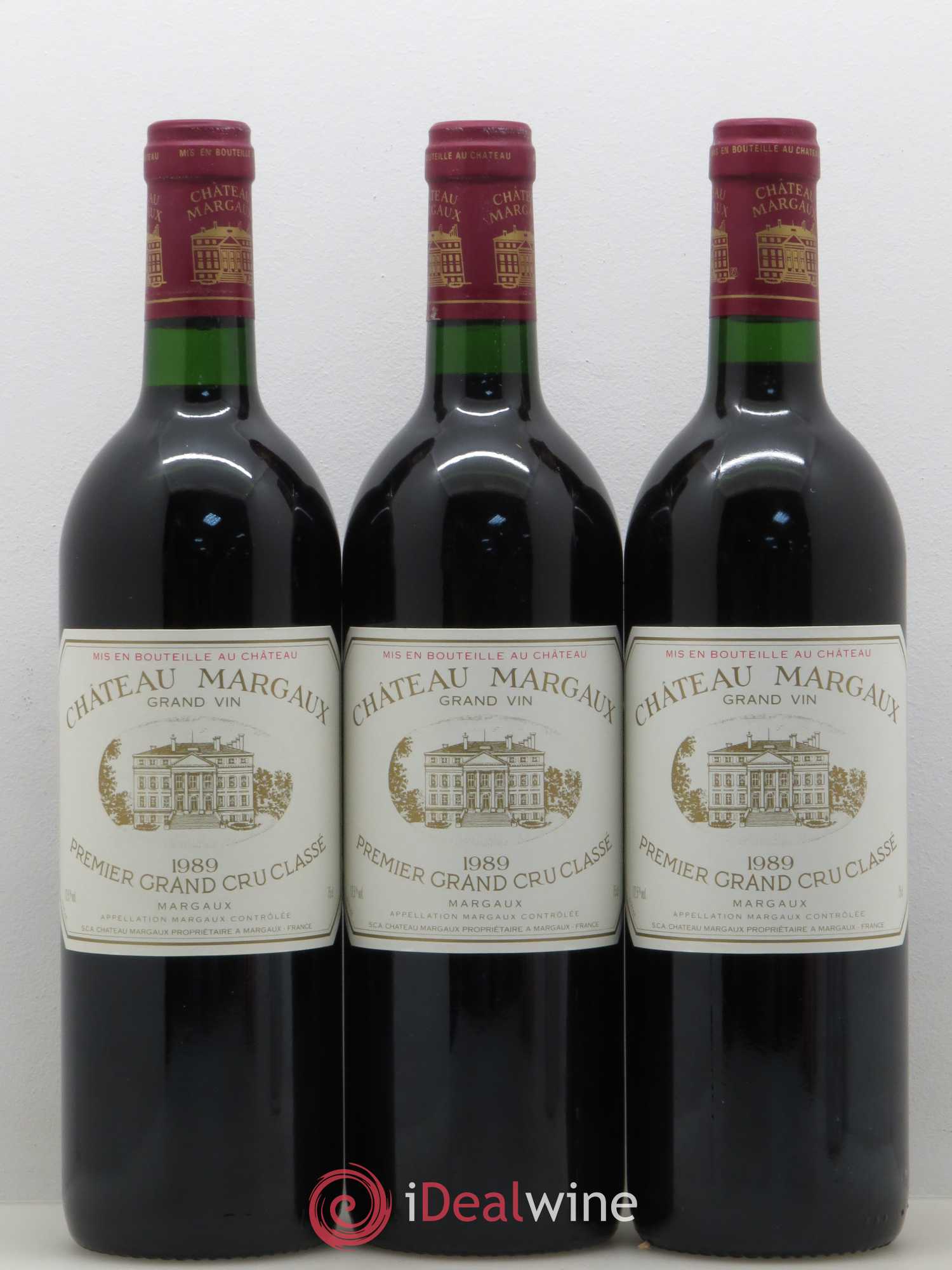 Château Margaux 1er Grand Cru Classé 1989 - Lot de 12 bouteilles - 2
