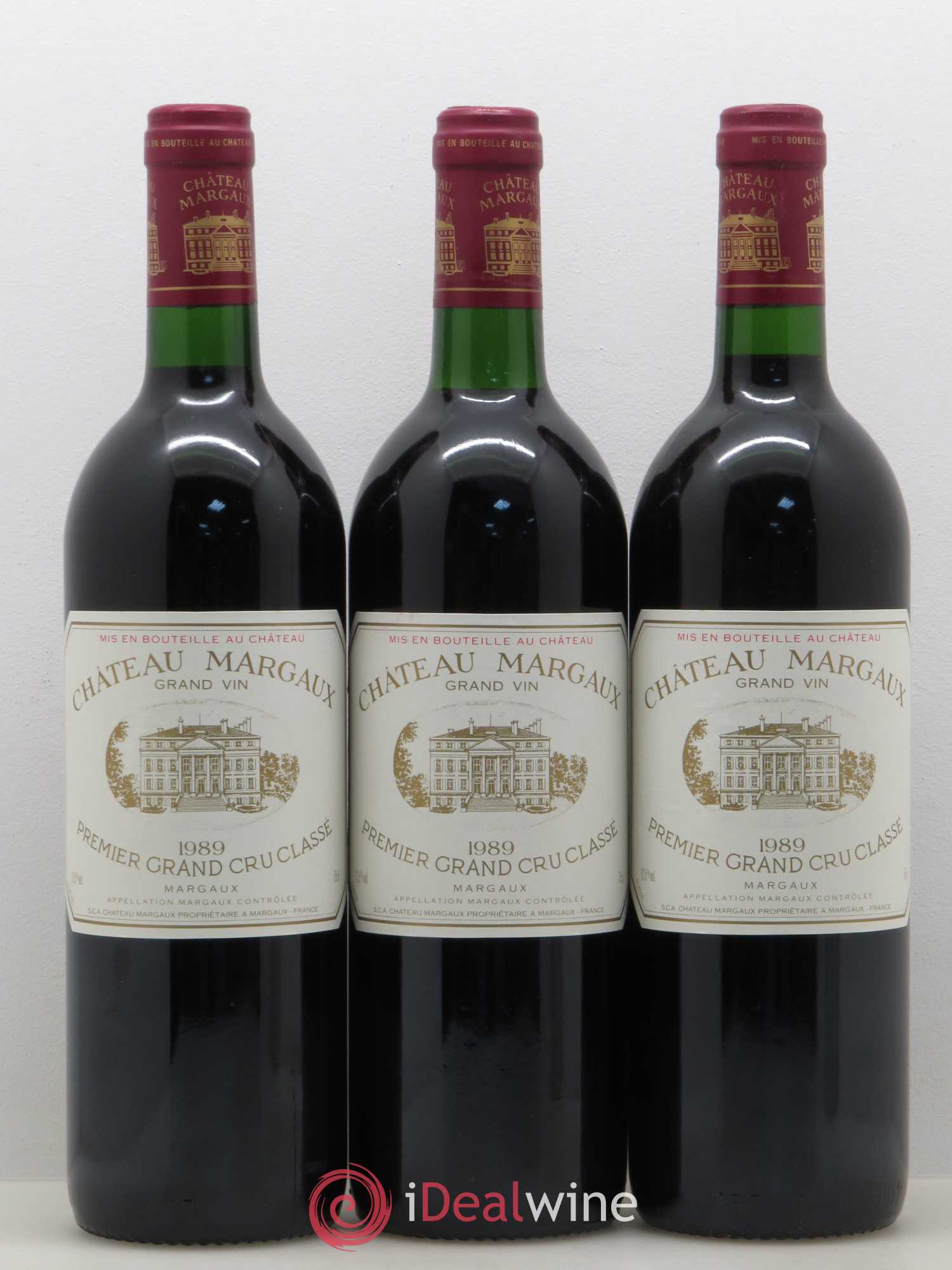 Château Margaux 1er Grand Cru Classé 1989 - Lot de 12 bouteilles - 3