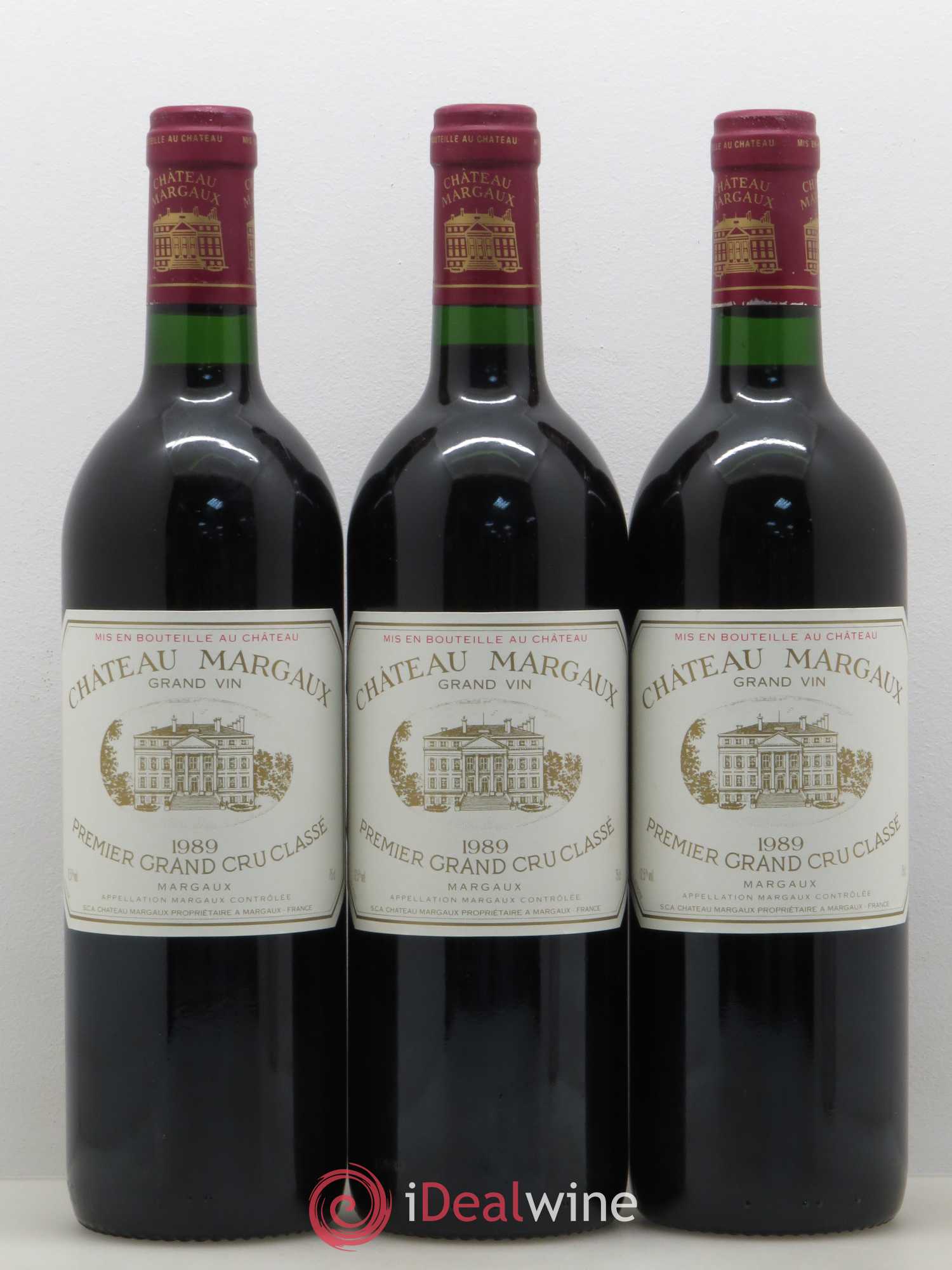 Château Margaux 1er Grand Cru Classé 1989 - Lot de 12 bouteilles - 4