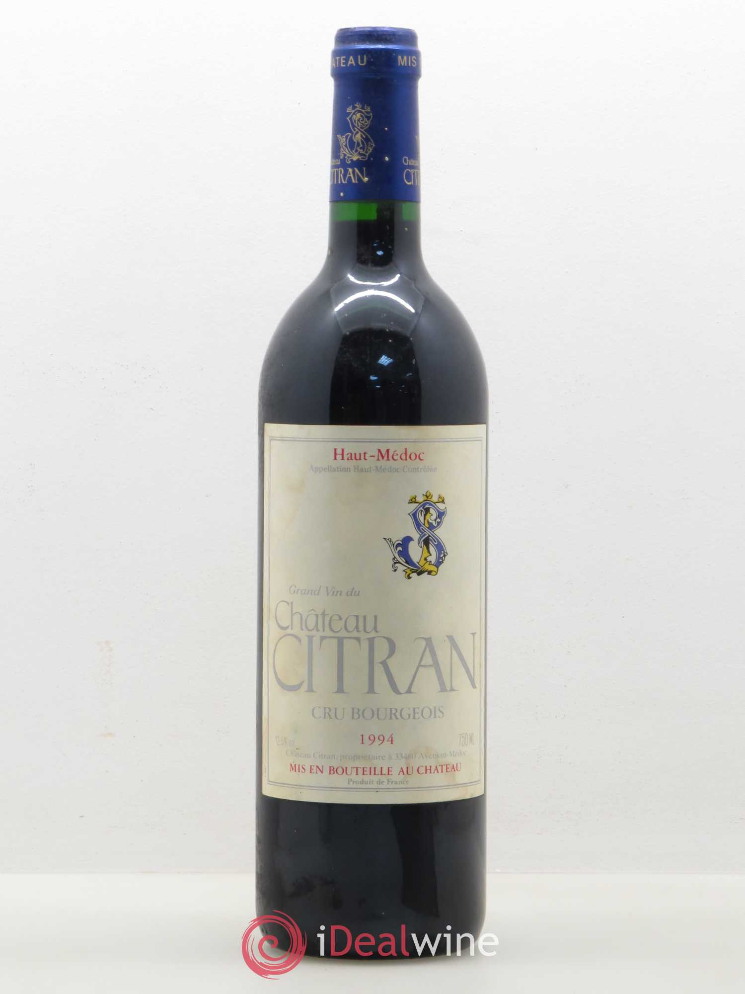 Château Citran Cru Bourgeois 1994 - Lot de 1 bouteille - 0