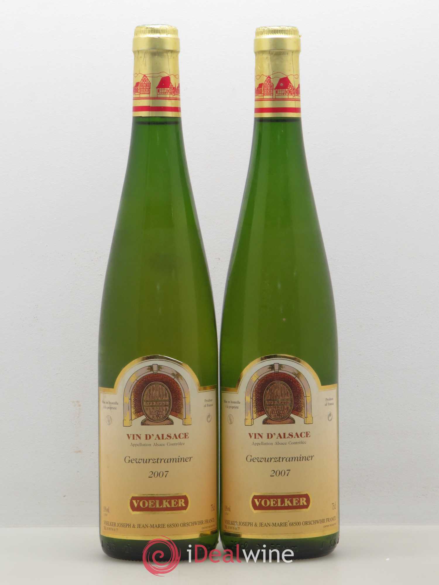 Gewurztraminer Voelker Orschwihr 2007 - Posten von 2 Flaschen - 0