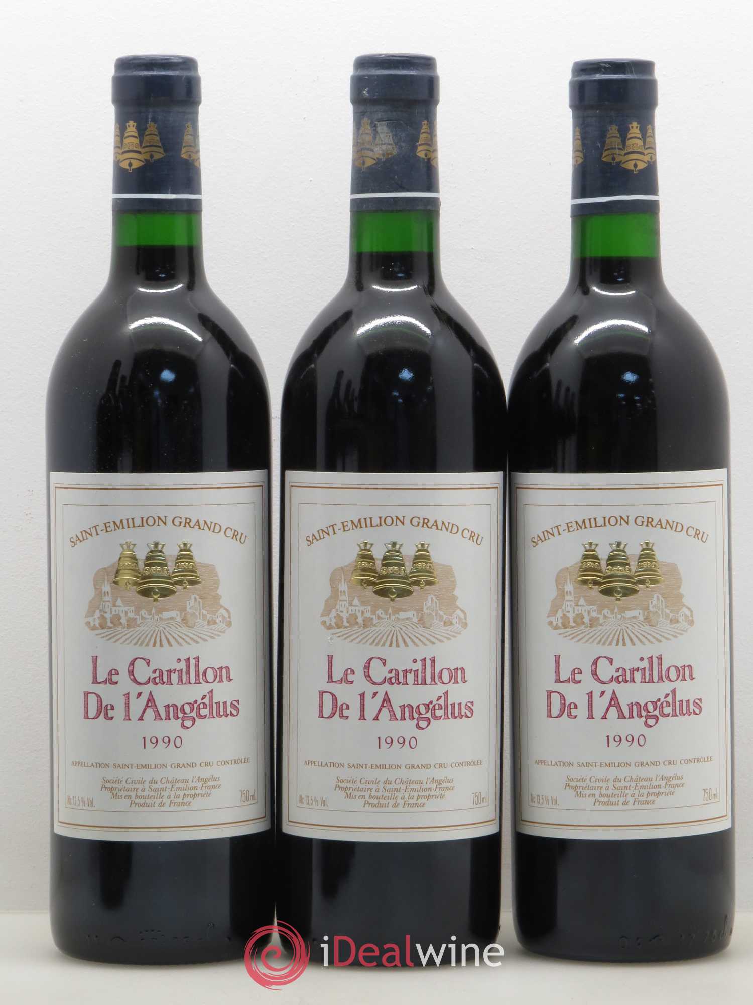 Le Carillon de l'Angélus Second Vin 1990 - Lot de 6 bouteilles - 2