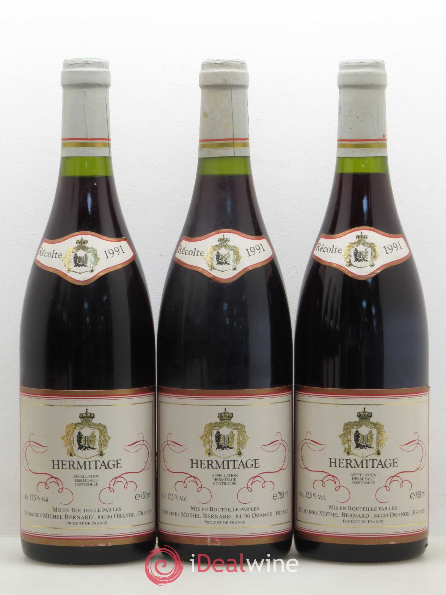 Hermitage Domaine Michel Bernard 1991 - Lot of 6 bottles - 2