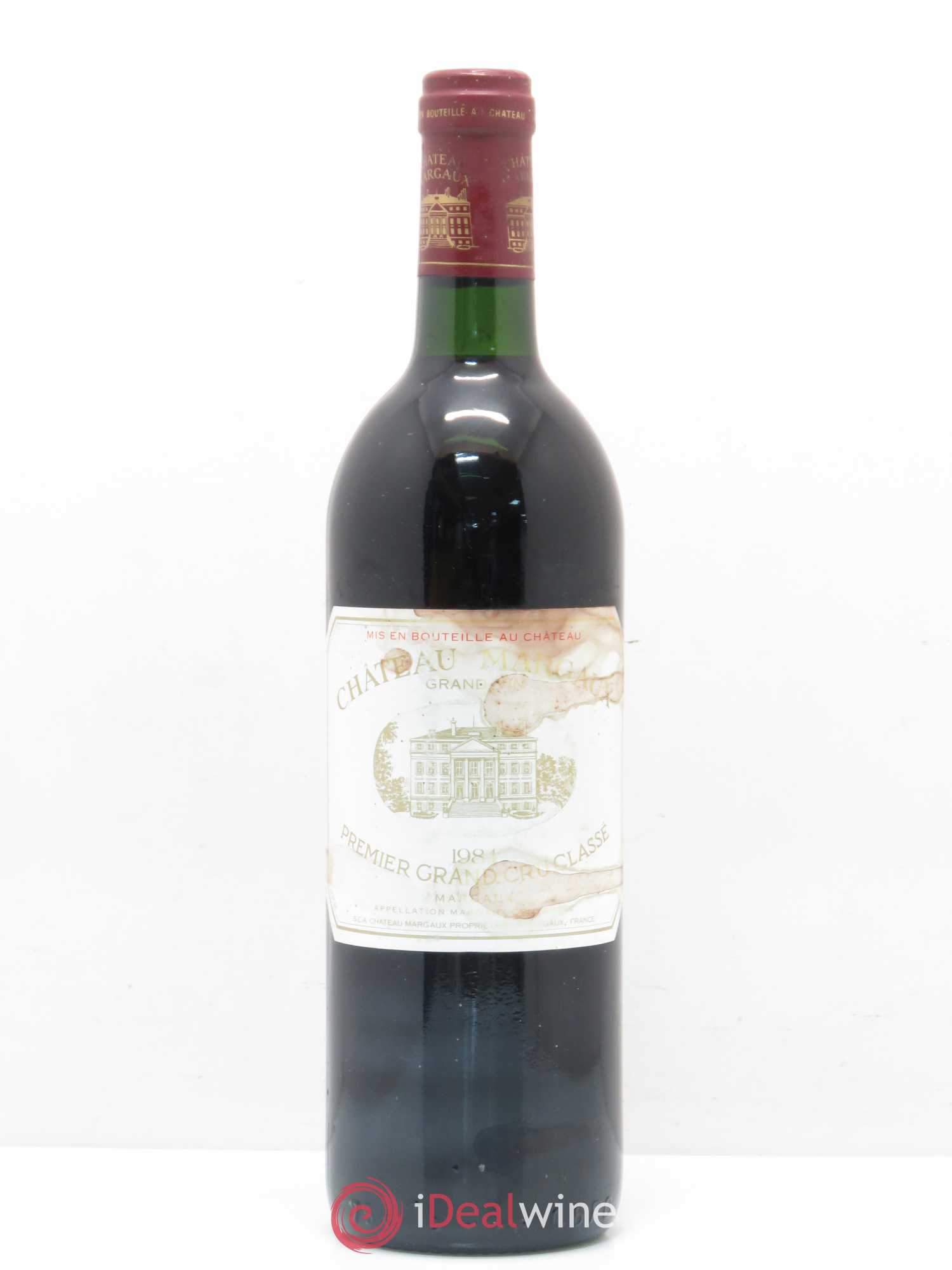 Château Margaux 1er Grand Cru Classé 1984 - Lot de 1 bouteille - 0