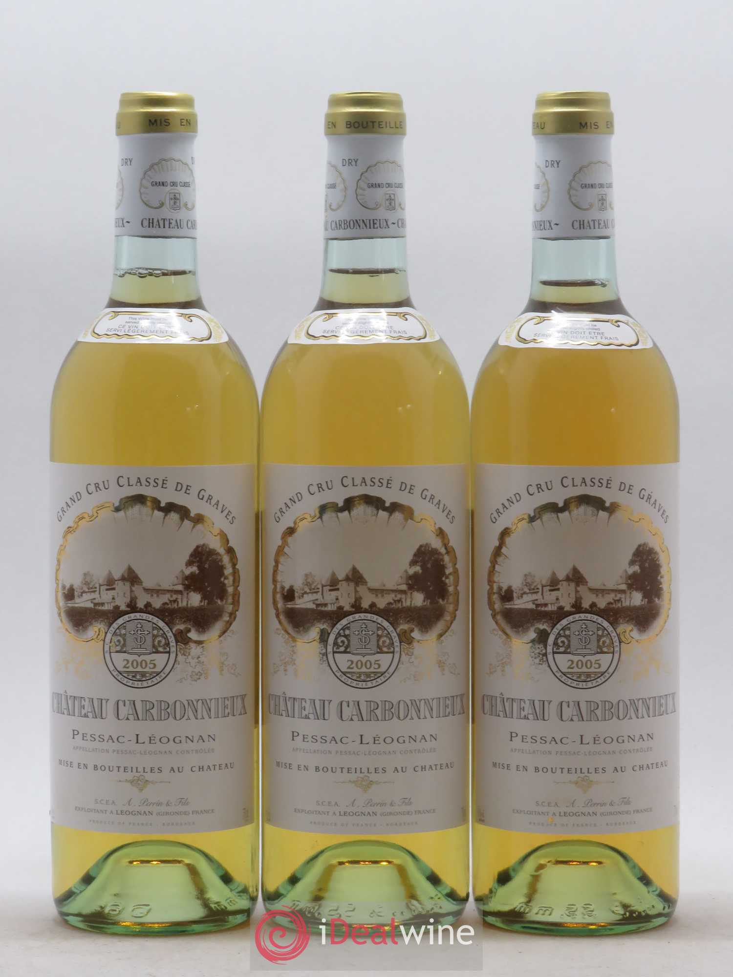 Château Carbonnieux Cru Classé de Graves 2005 - Lot de 12 bouteilles - 3