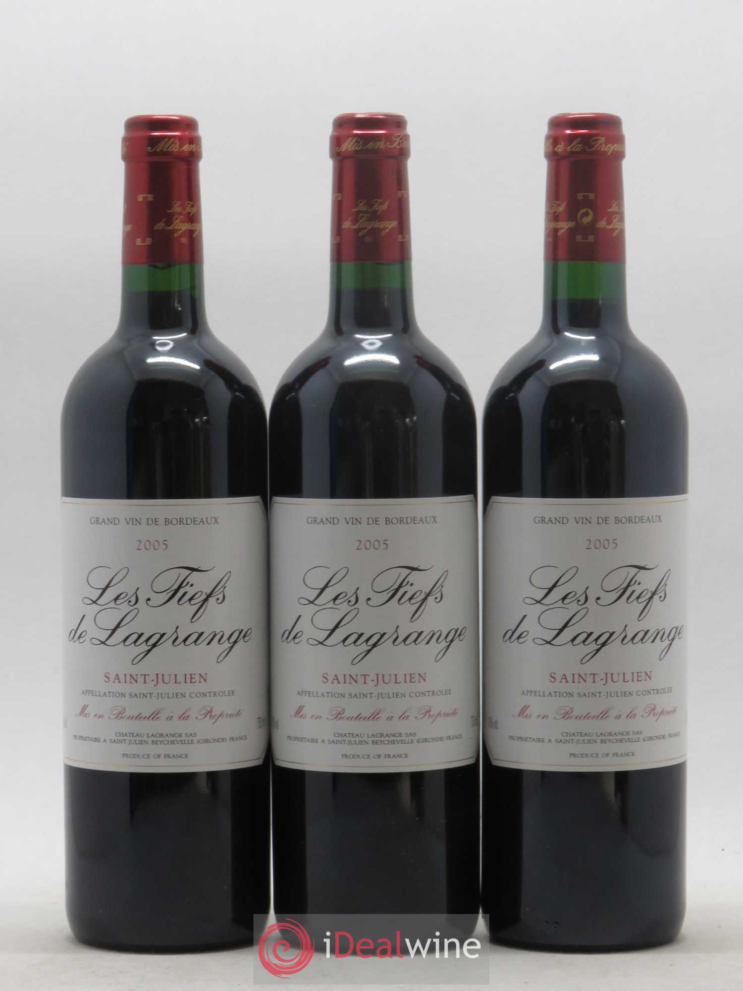Les Fiefs de Lagrange Second Vin 2005 - Lot de 12 bouteilles - 1