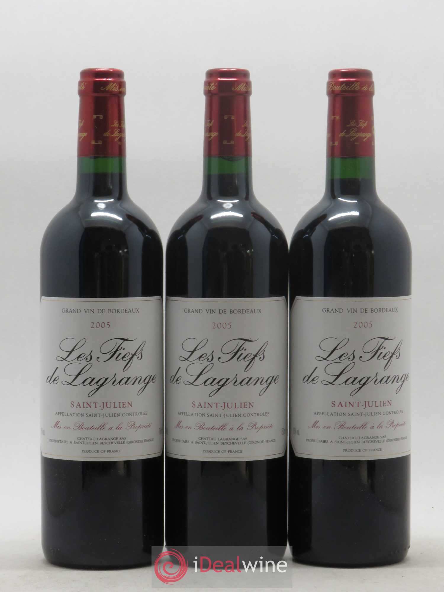 Les Fiefs de Lagrange Second Vin 2005 - Lot de 12 bouteilles - 2