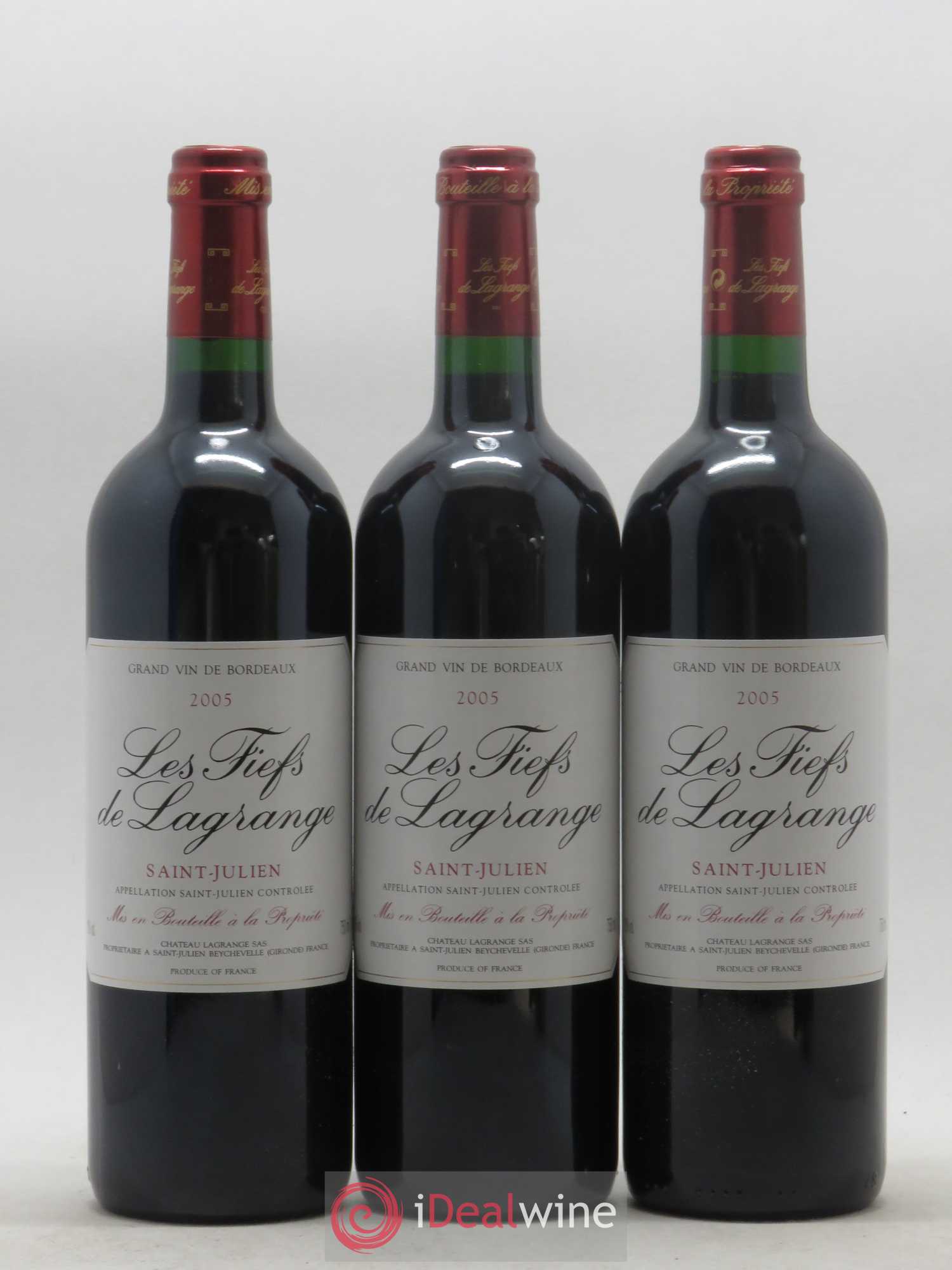 Les Fiefs de Lagrange Second Vin 2005 - Lot de 12 bouteilles - 3