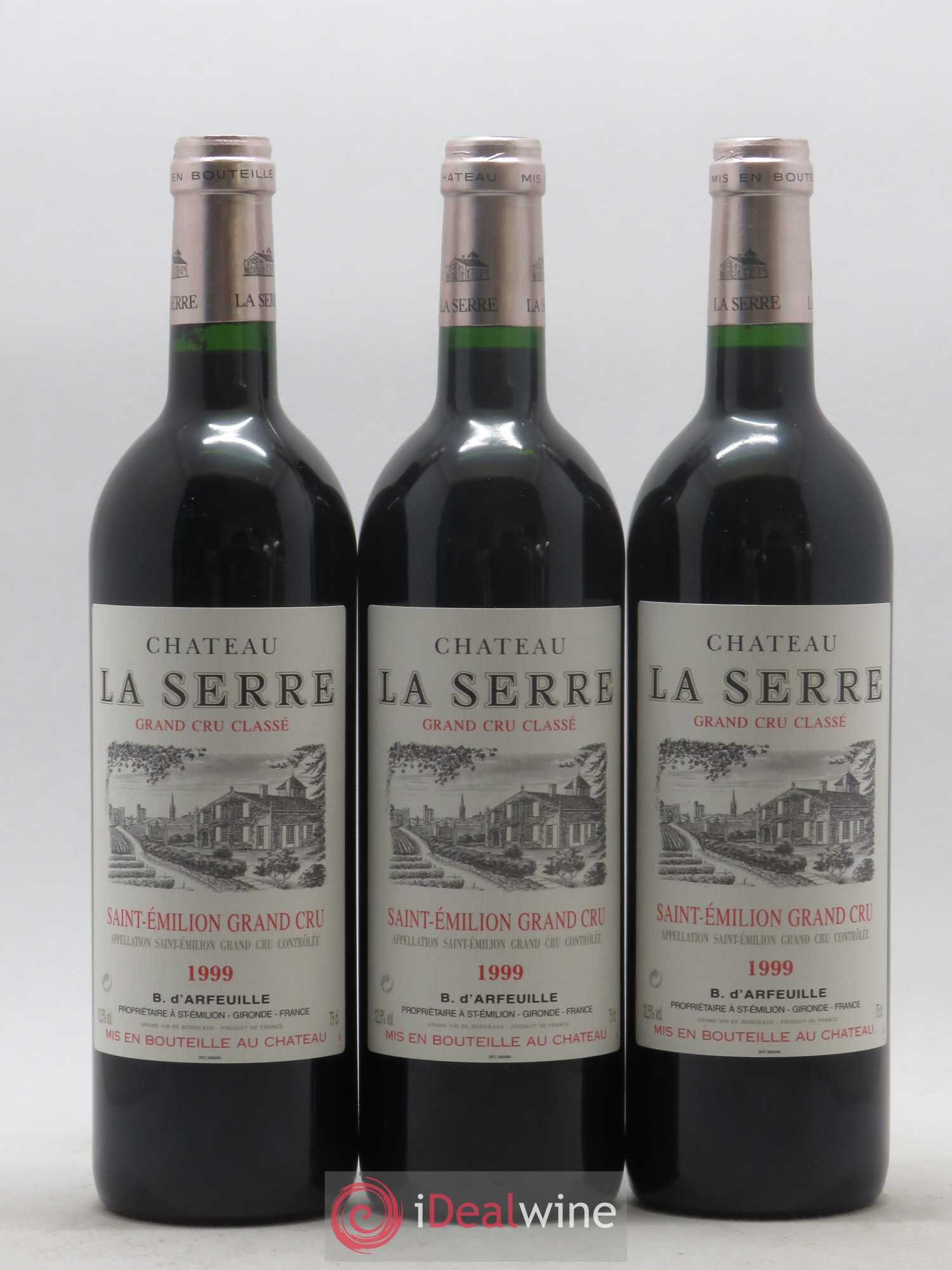 Château la Serre Grand Cru Classé 1999 - Lot de 12 bouteilles - 4