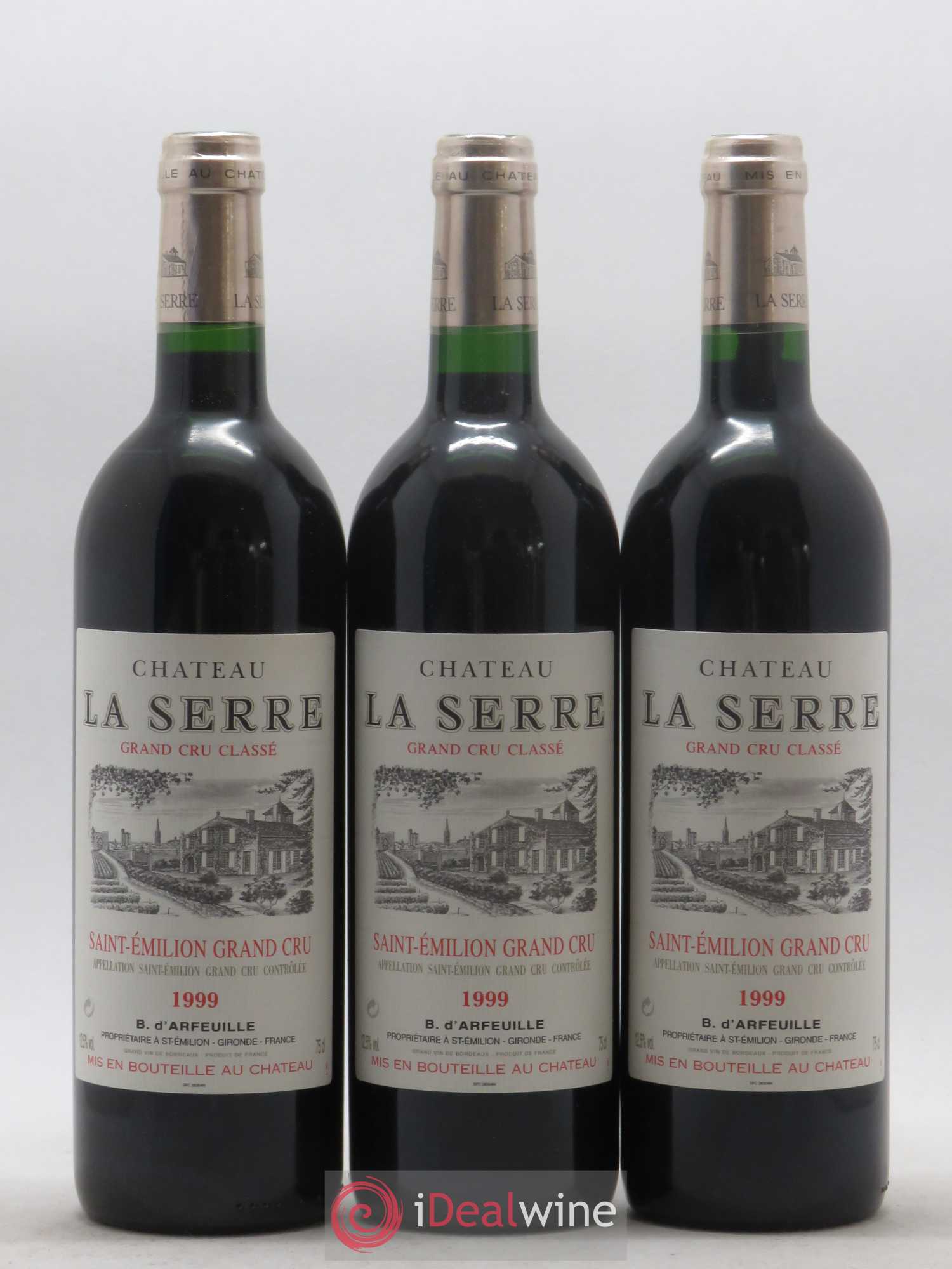 Château la Serre Grand Cru Classé 1999 - Lot de 12 bouteilles - 3