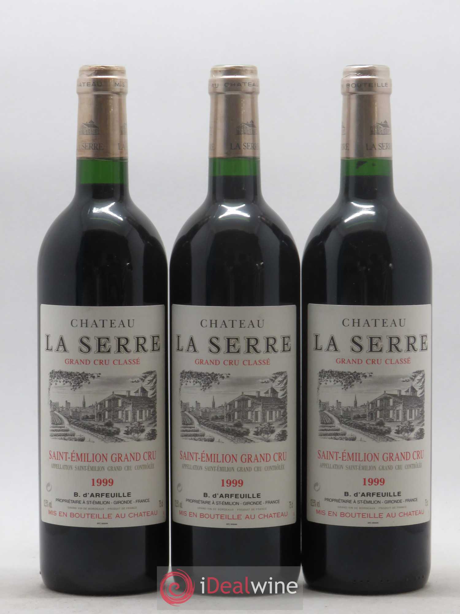 Château la Serre Grand Cru Classé 1999 - Lot de 12 bouteilles - 4