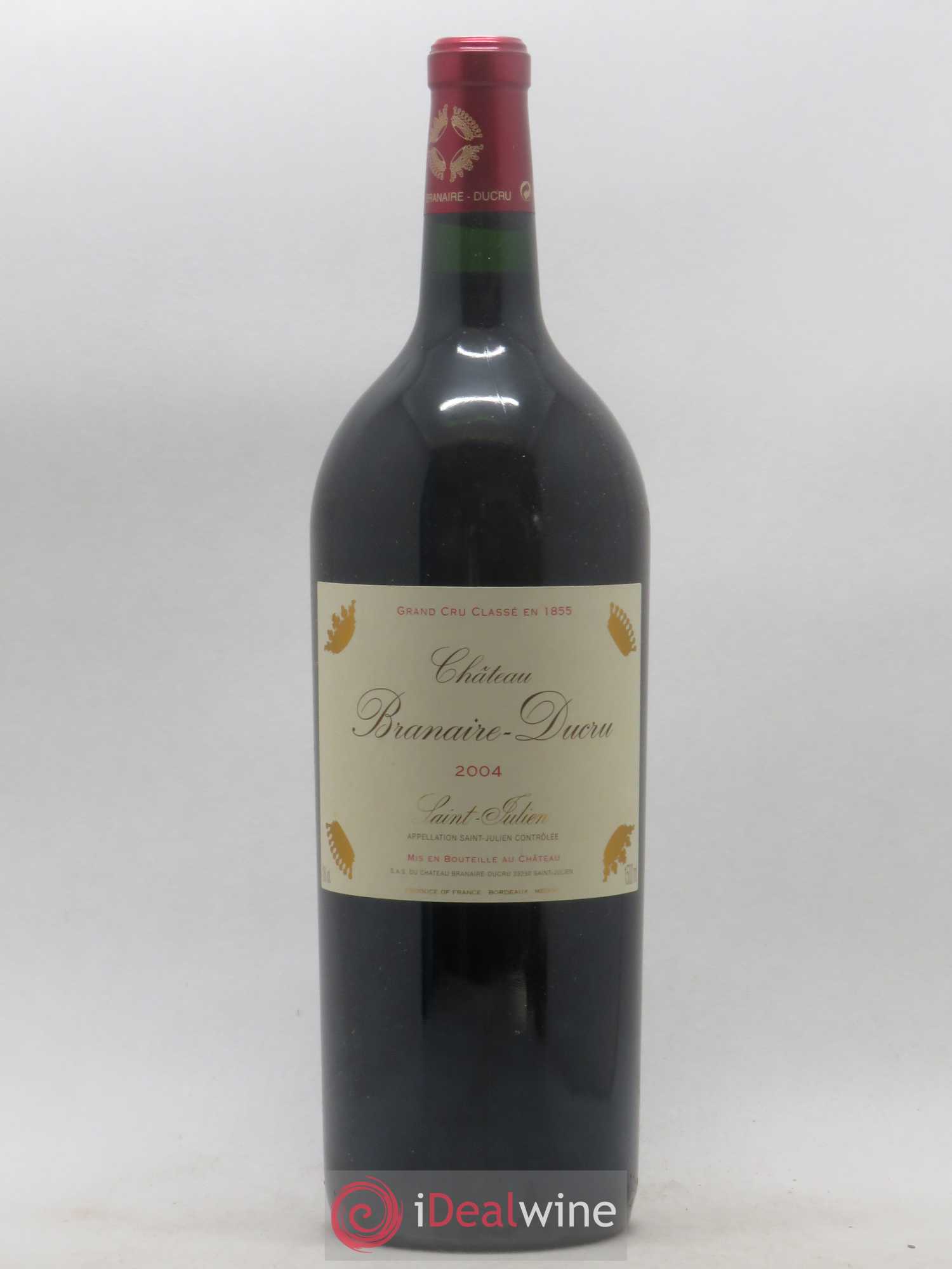 Château Branaire Ducru 4ème Grand Cru Classé 2004 - Lot de 1 magnum - 0