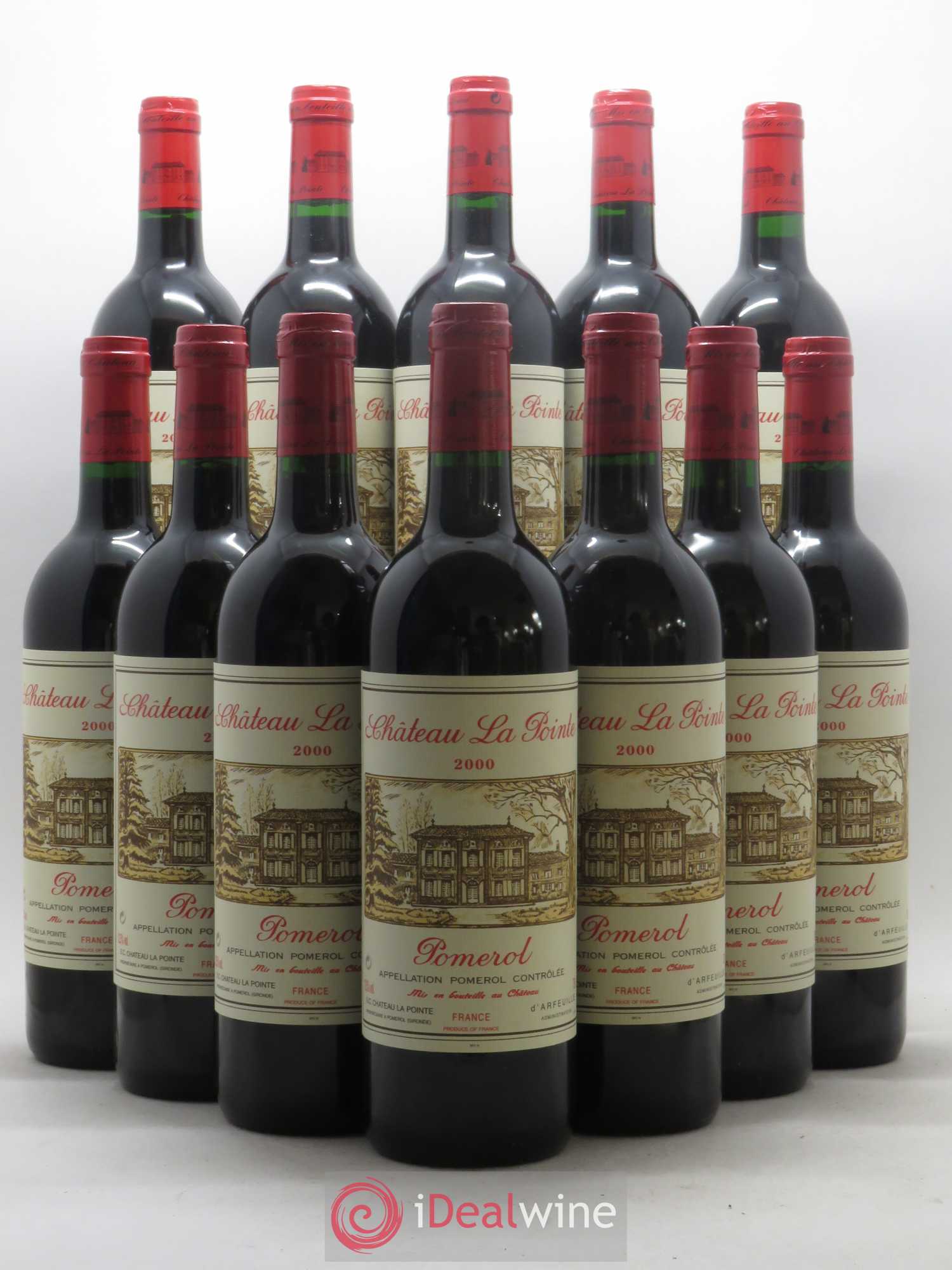 Château la Pointe 2000 - Lot de 12 bouteilles - 0
