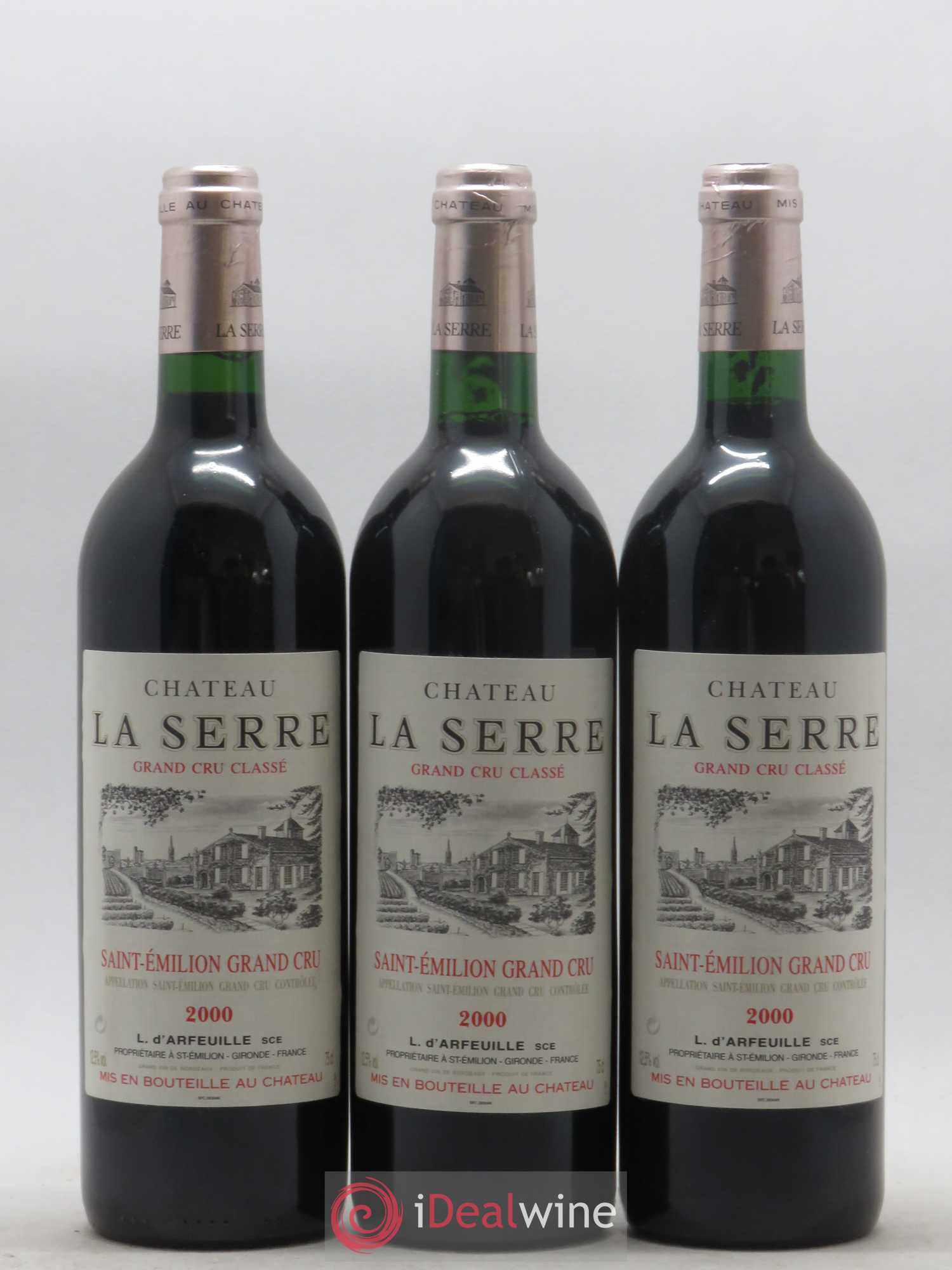Château la Serre Grand Cru Classé 2000 - Lot de 12 bouteilles - 3