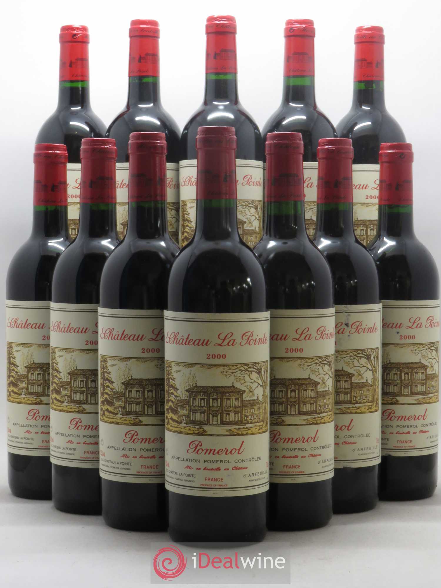 Château la Pointe 2000 - Lot de 12 bouteilles - 0