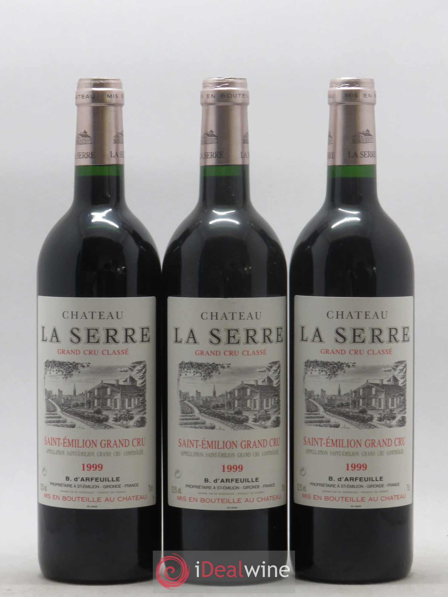 Château la Serre Grand Cru Classé 1999 - Lot de 12 bouteilles - 4