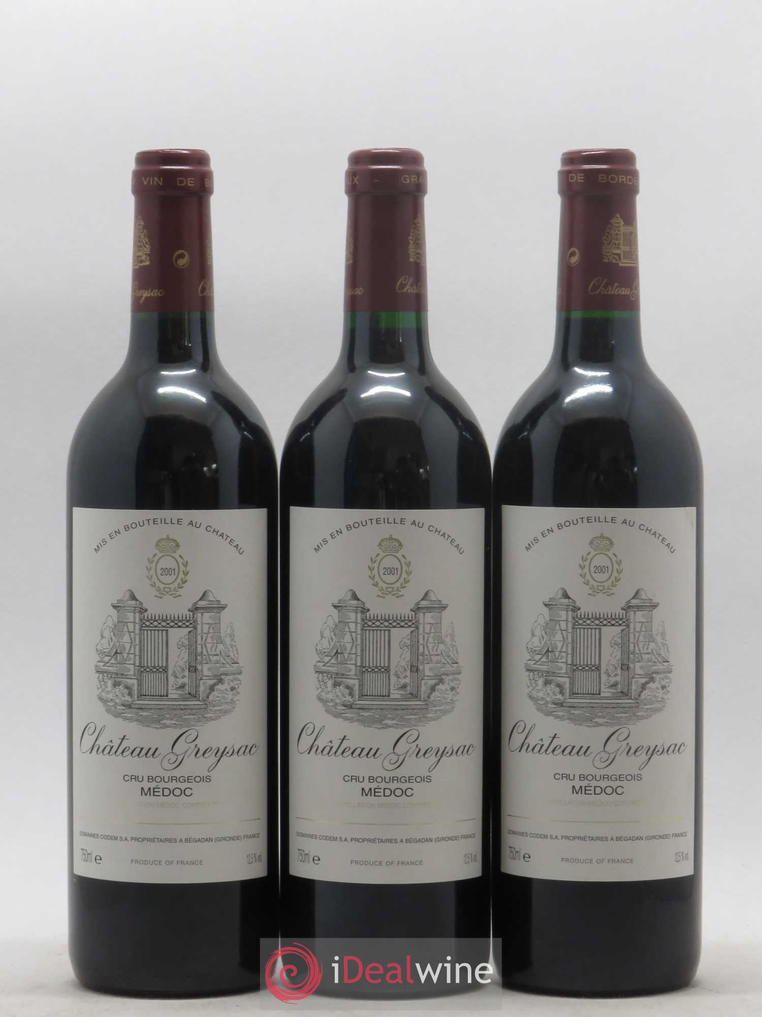 Château Greysac Cru Bourgeois 2001 - Lot de 12 bouteilles - 4