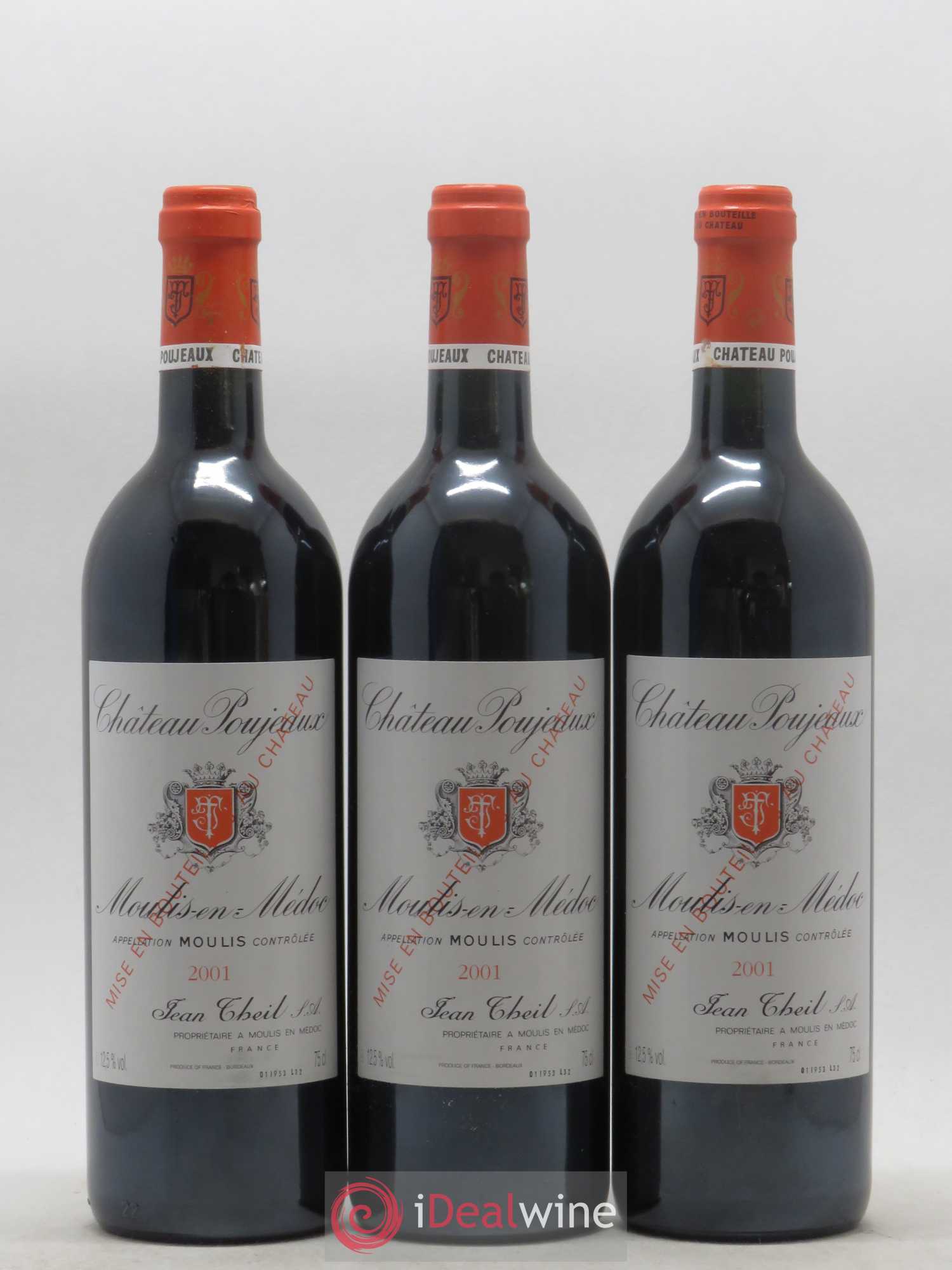 Château Poujeaux 2001 - Lot de 12 bouteilles - 4