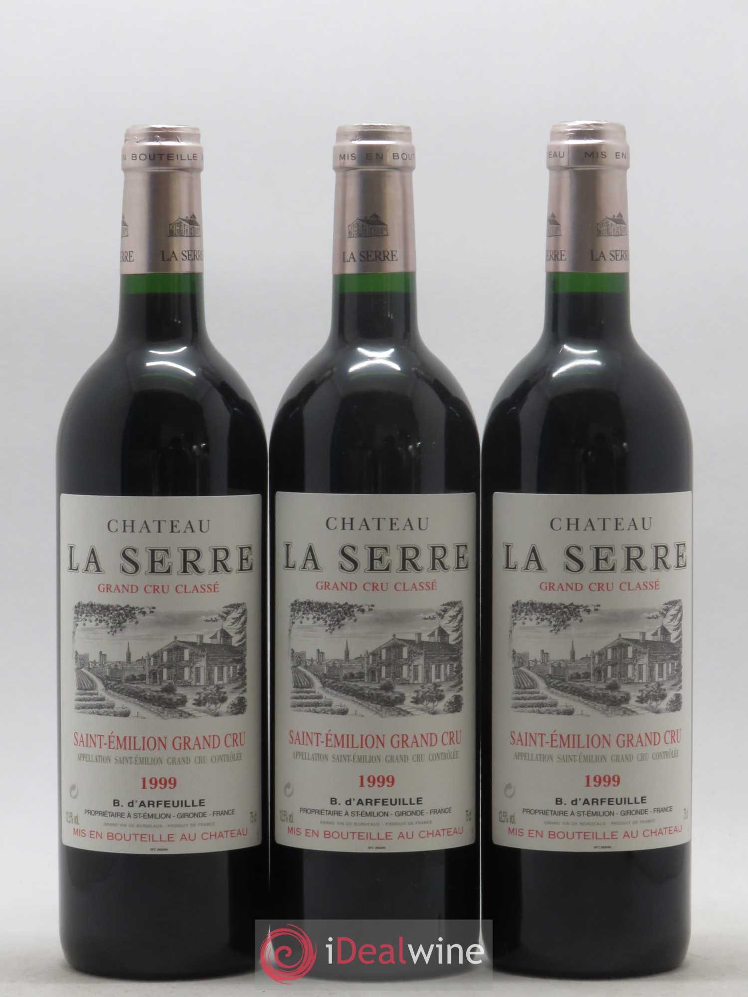Château la Serre Grand Cru Classé 1999 - Lot de 12 bouteilles - 4