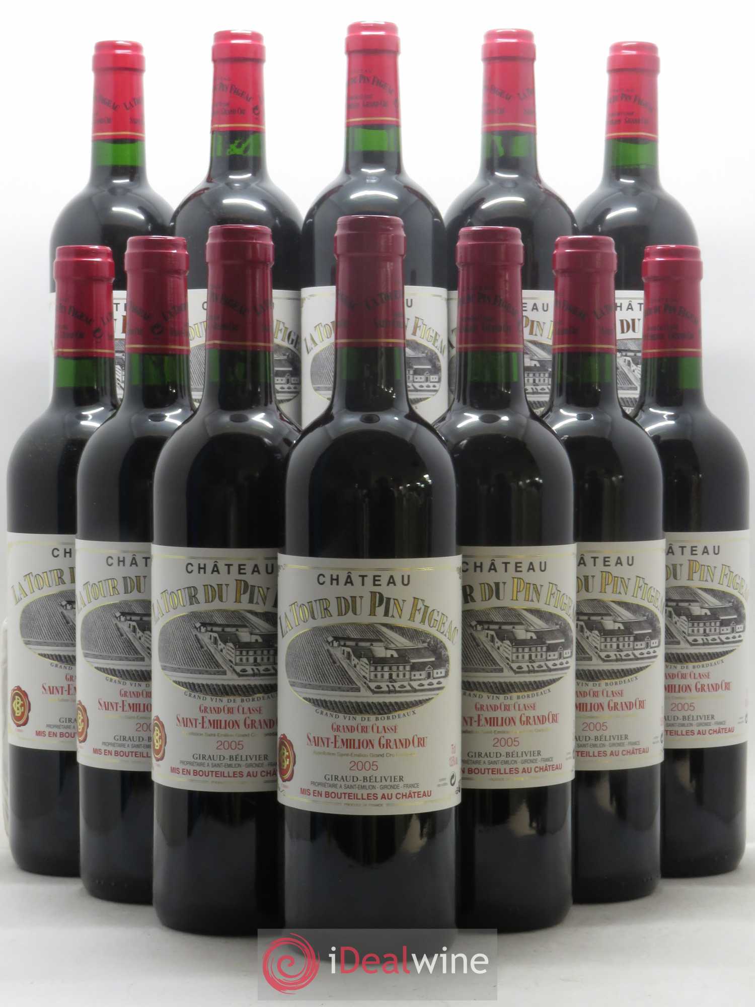 Château la Tour du Pin Figeac 2005 - Lot de 12 bouteilles - 0