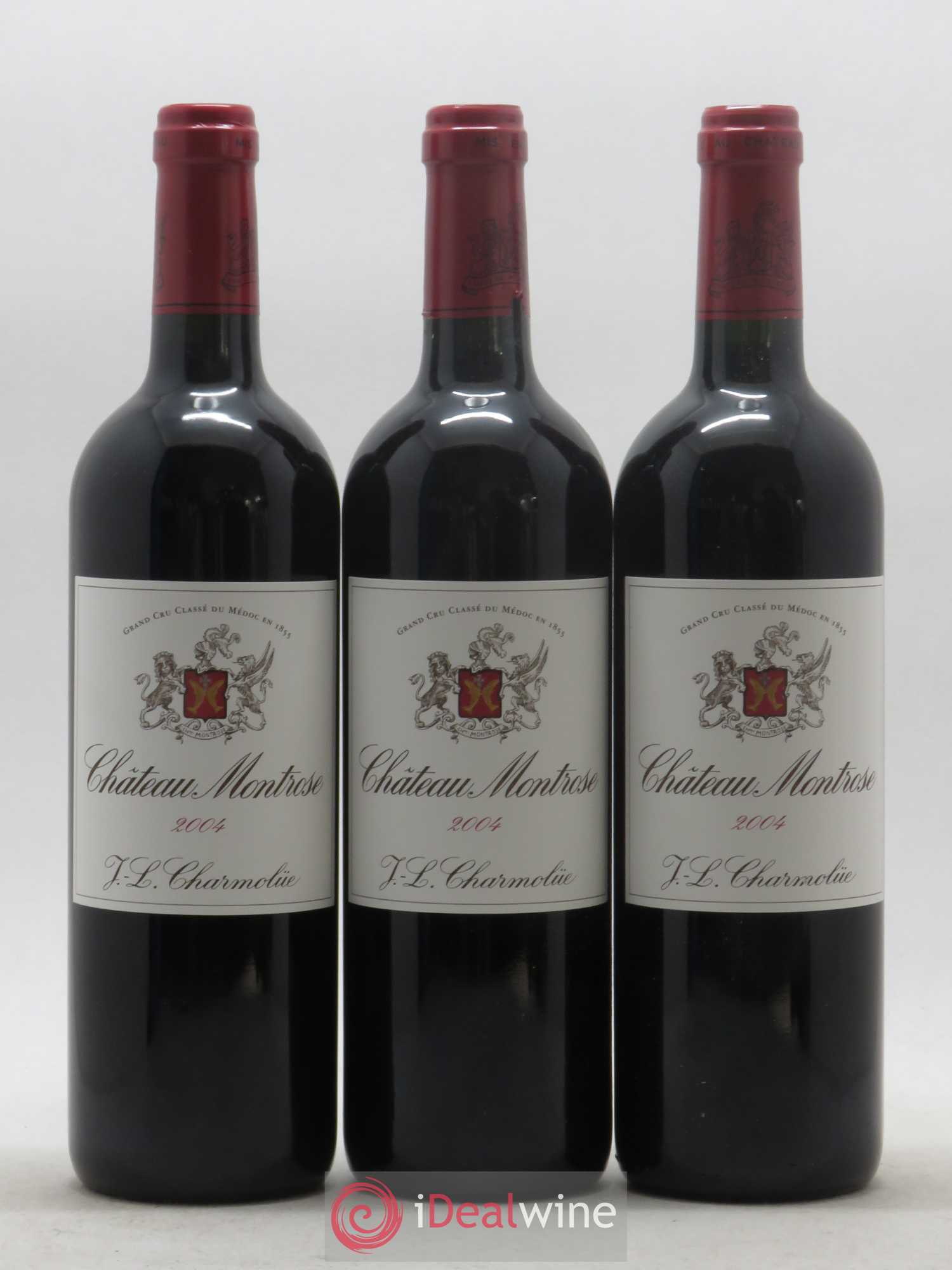 Château Montrose 2ème Grand Cru Classé 2004 - Lot de 12 bouteilles - 1