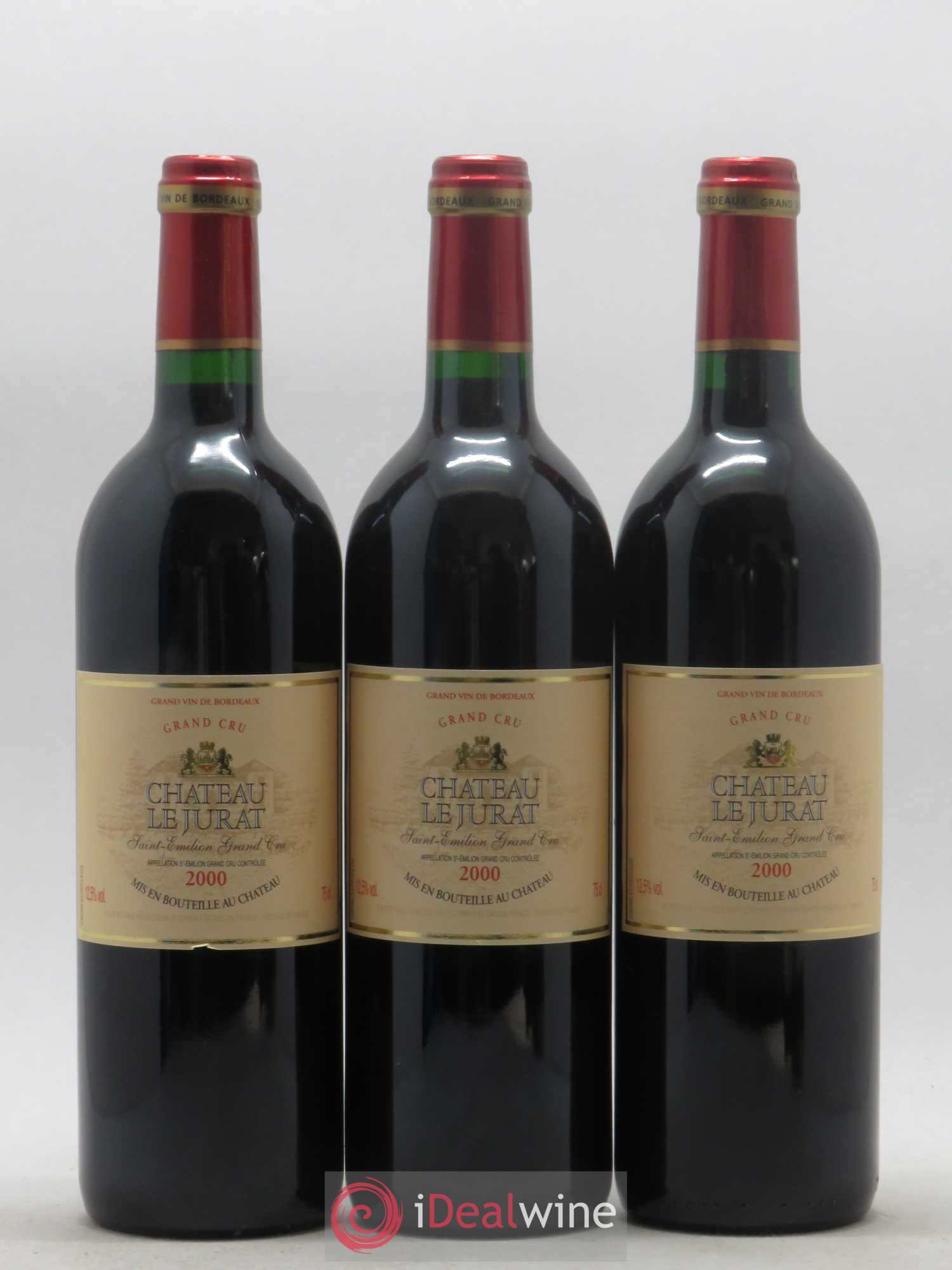 Saint-Émilion Château Le Jurat (sans prix de réserve) 2000 - Posten von 12 Flaschen - 1