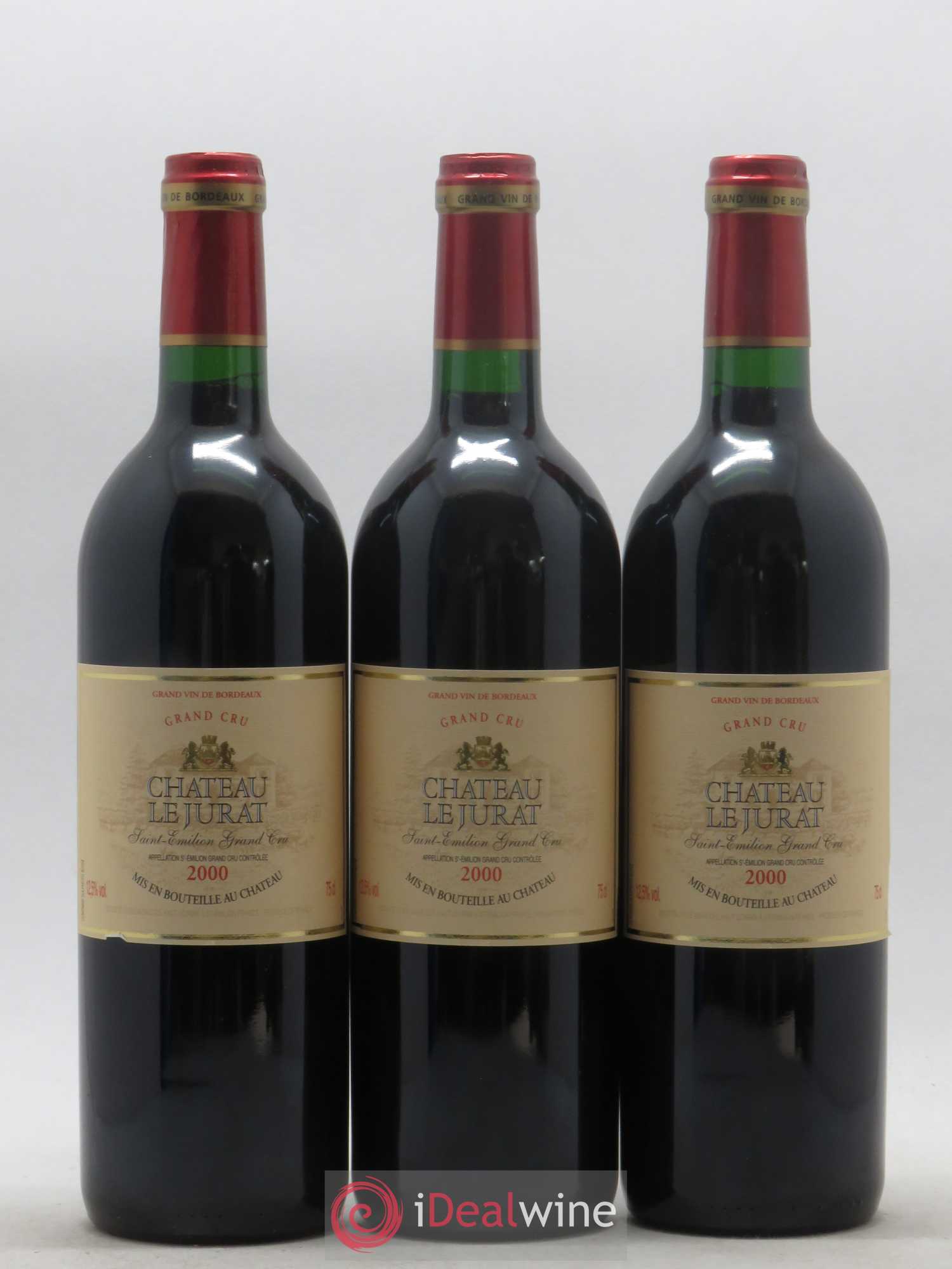 Saint-Émilion Château Le Jurat (sans prix de réserve) 2000 - Posten von 12 Flaschen - 3