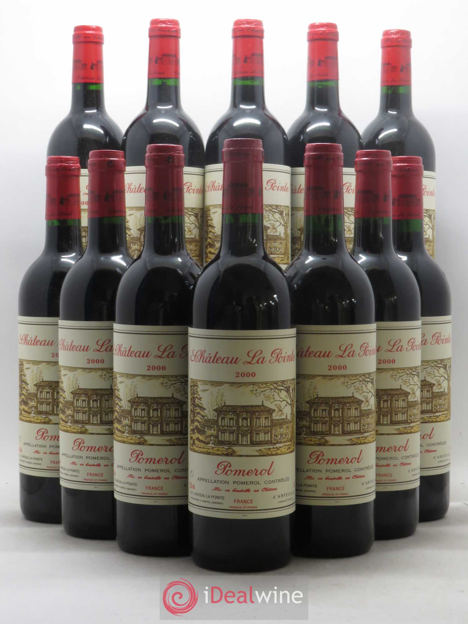 Château la Pointe 2000 - Lot de 12 bouteilles - 0