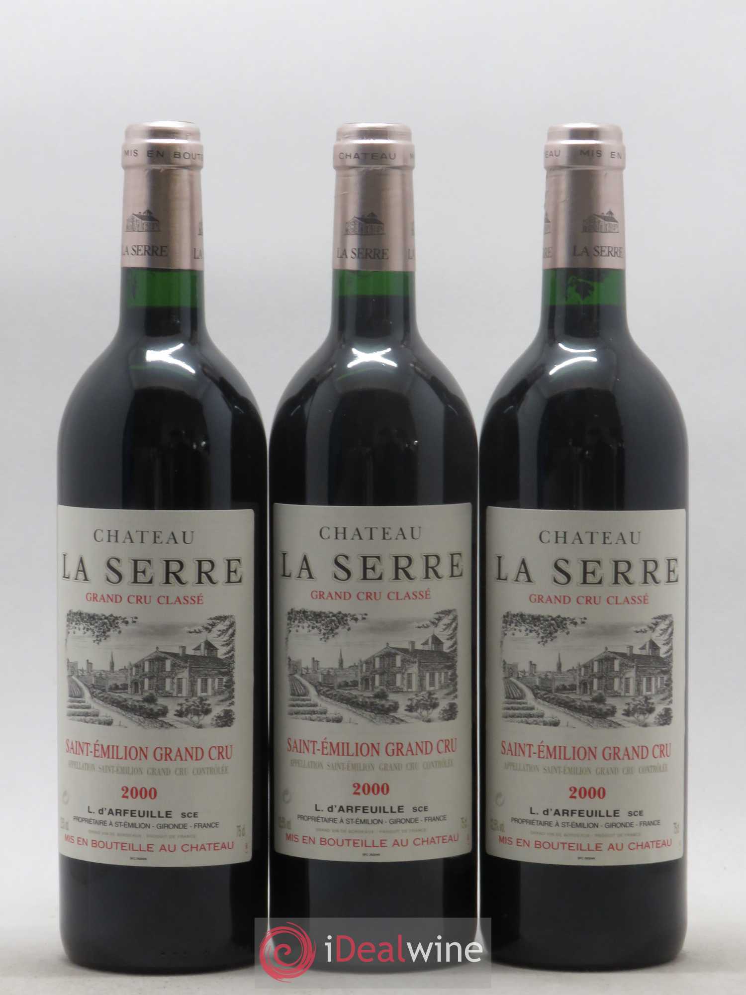 Château la Serre Grand Cru Classé 2000 - Lot de 12 bouteilles - 3
