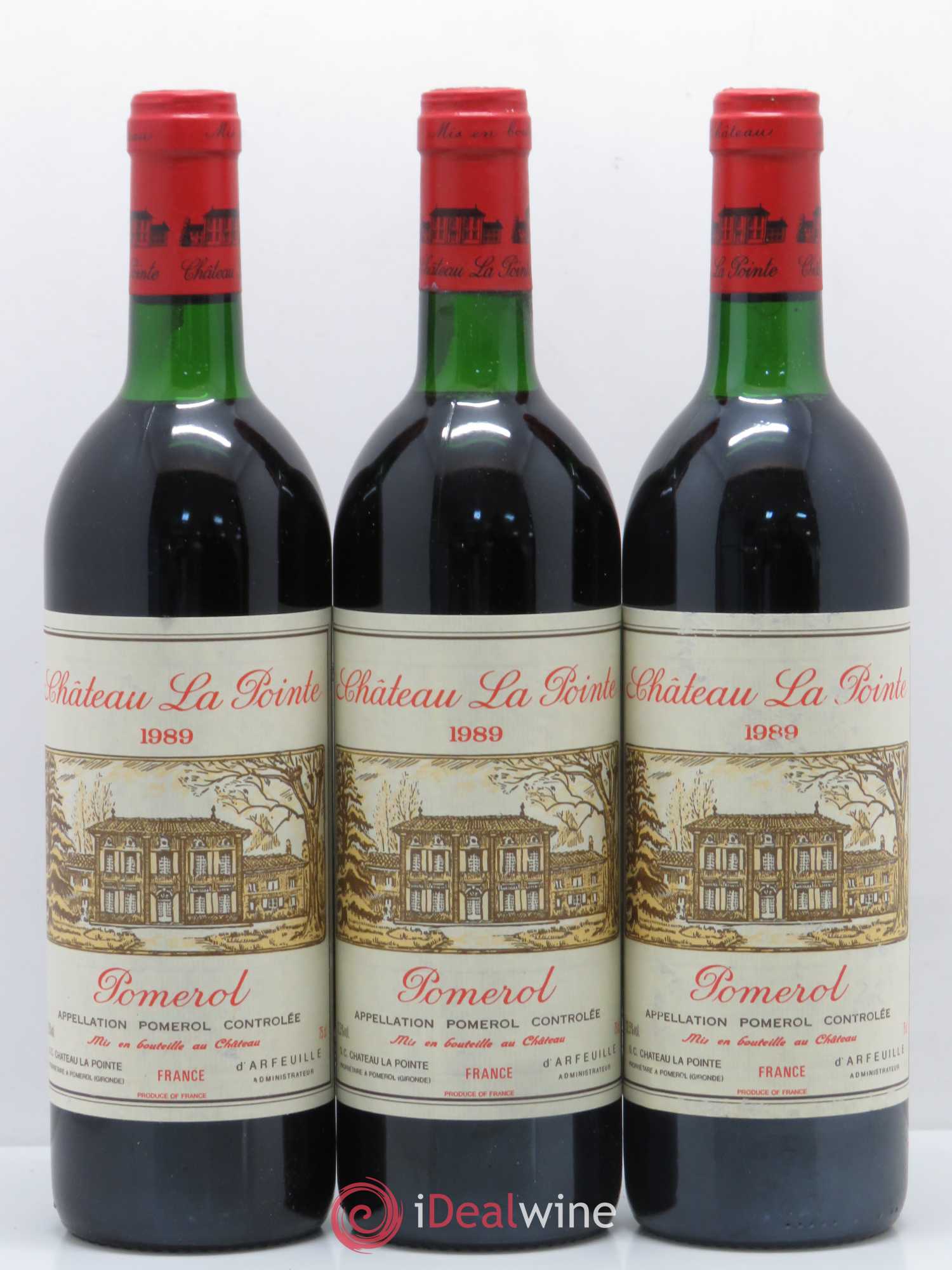 Château la Pointe 1989 - Lot de 12 bouteilles - 3