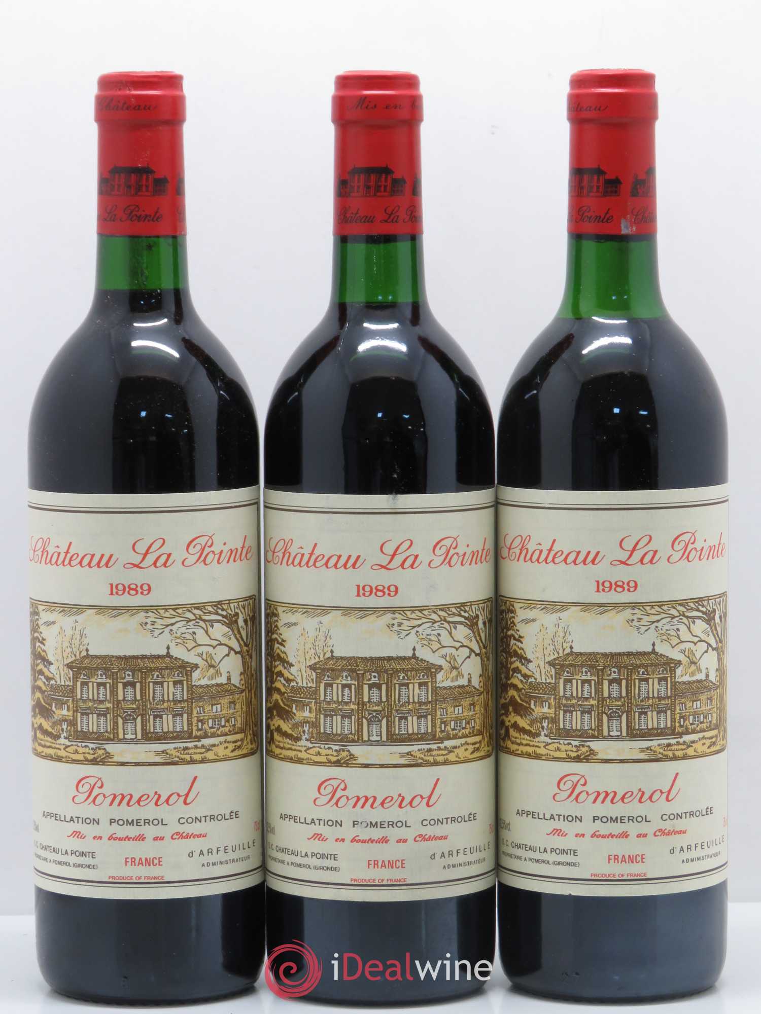 Château la Pointe 1989 - Lot de 12 bouteilles - 4