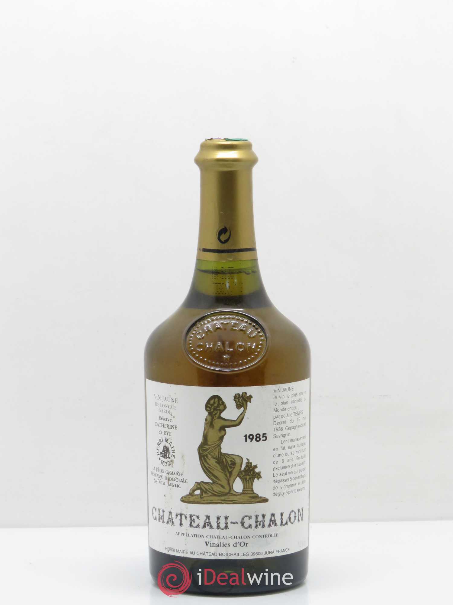 Arbois Vin Jaune Château Chalon Henri Maire 1985 - Posten von 1 Flasche - 0