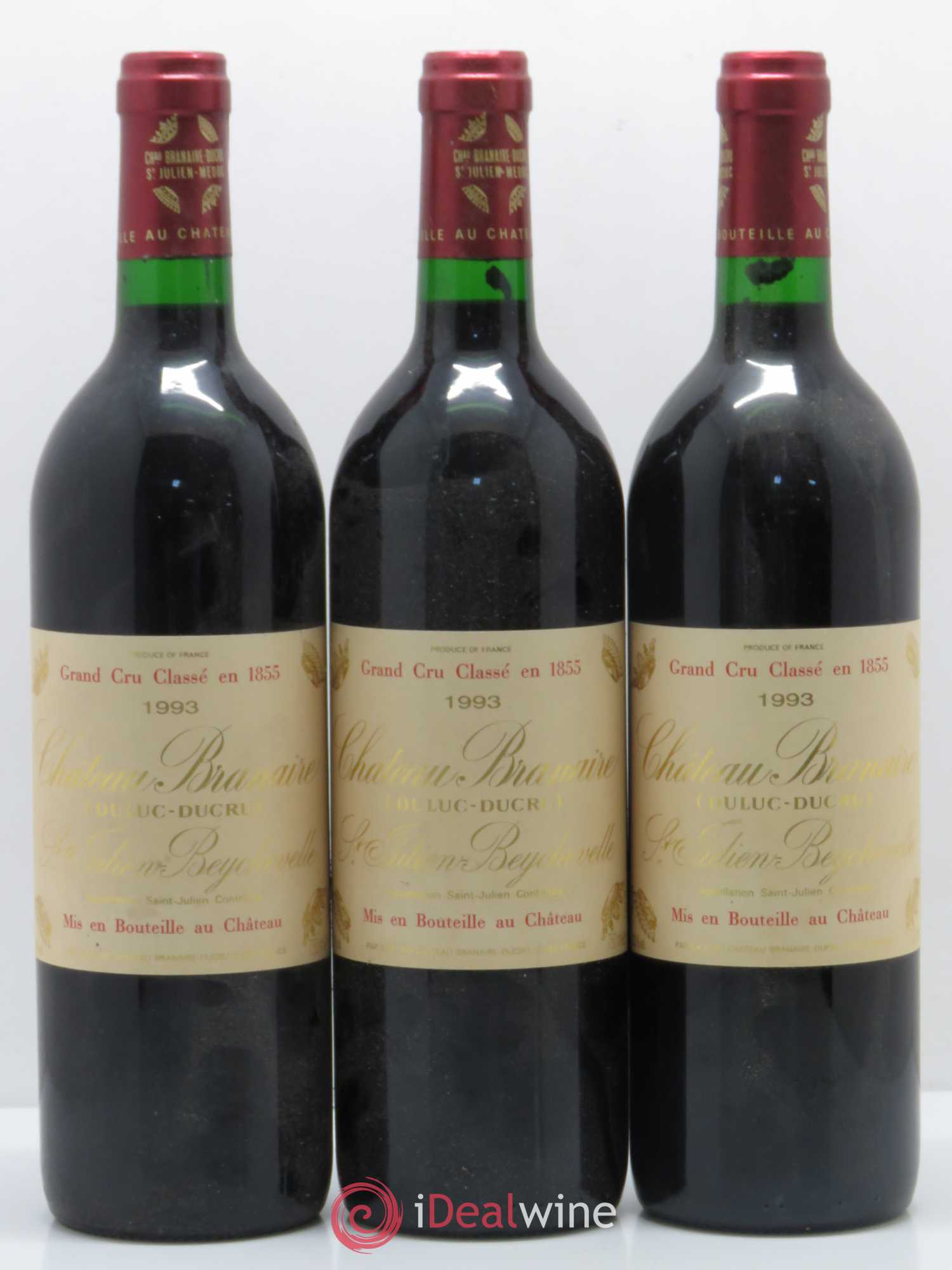 Château Branaire Ducru 4ème Grand Cru Classé 1993 - Lot de 6 bouteilles - 2