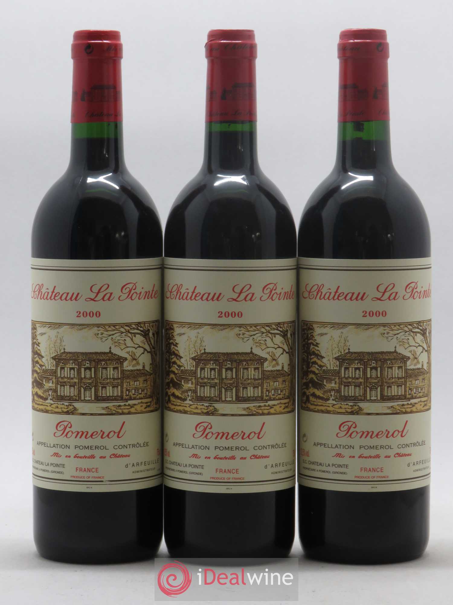 Château la Pointe 2000 - Posten von 12 Flaschen - 1