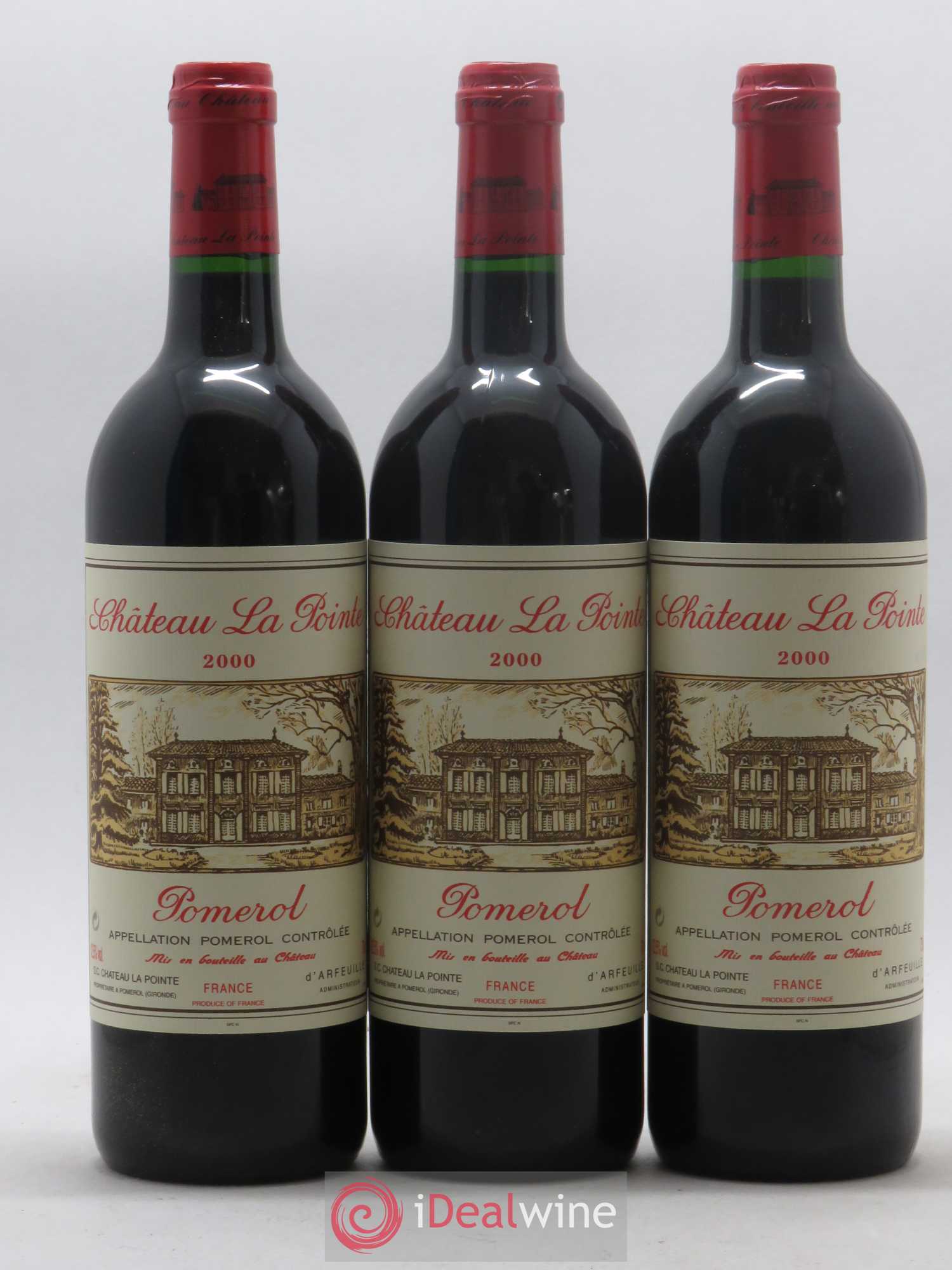 Château la Pointe 2000 - Posten von 12 Flaschen - 2