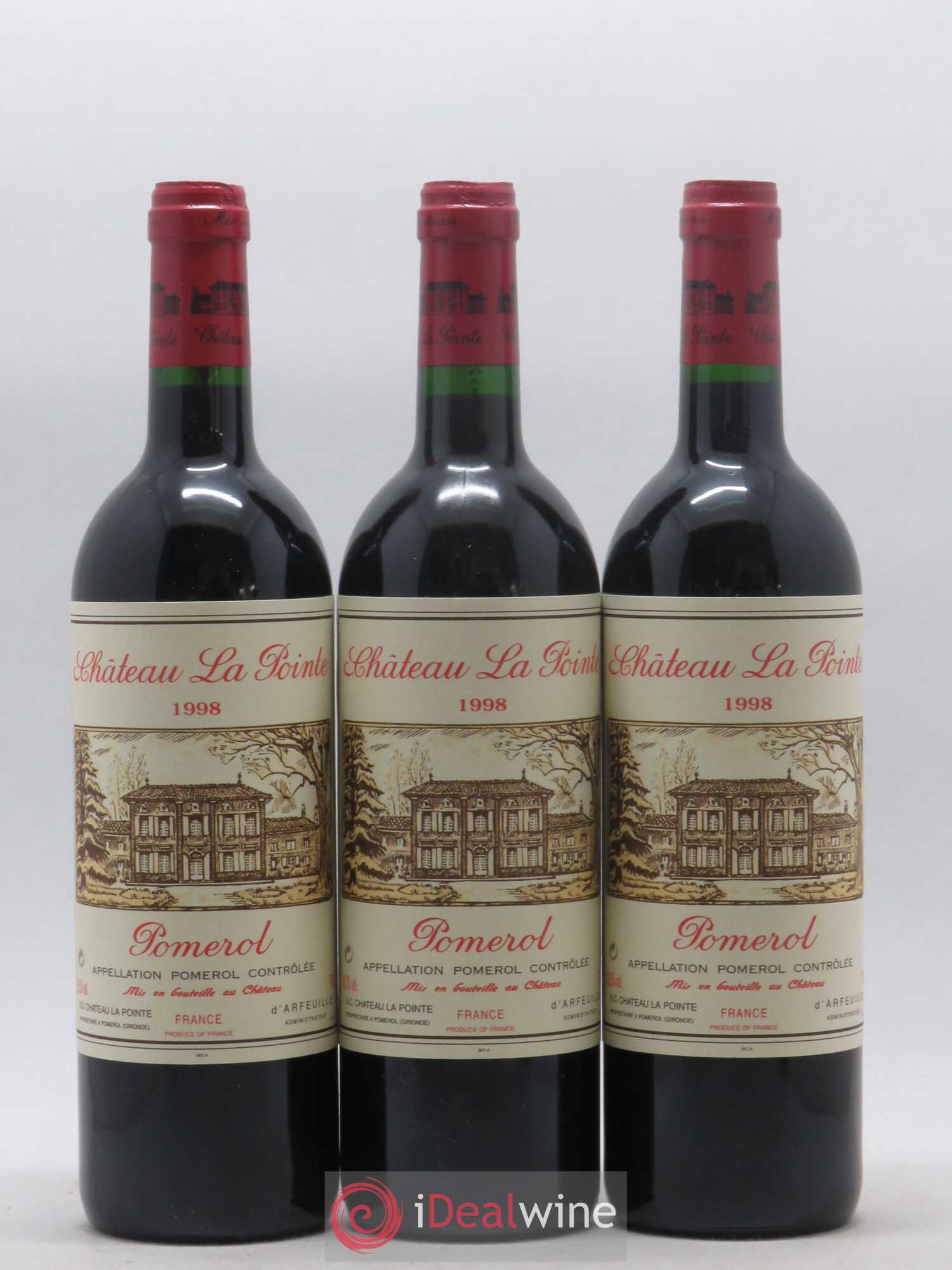 Château la Pointe 1998 - Lot de 12 bouteilles - 1