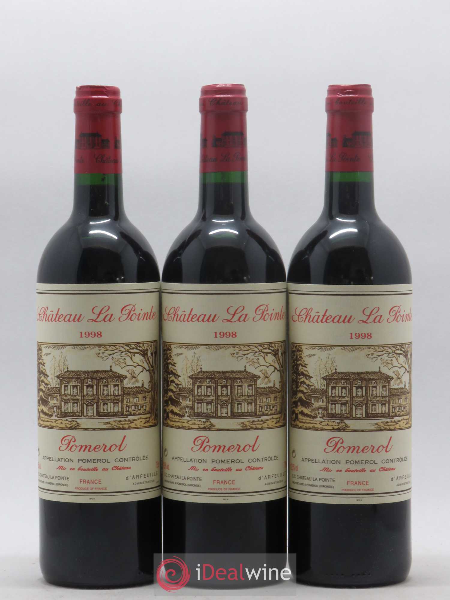 Château la Pointe 1998 - Lot de 12 bouteilles - 2
