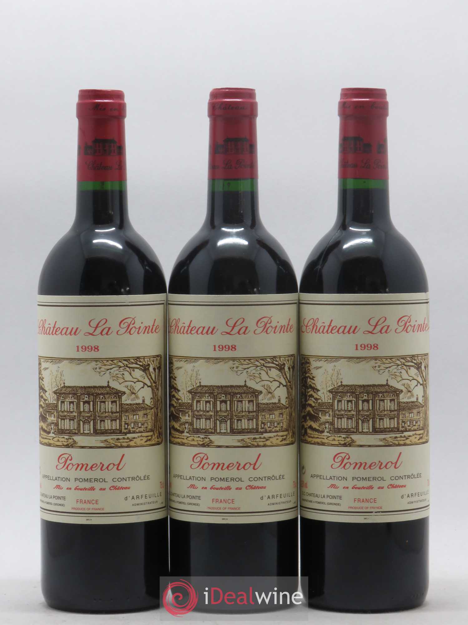 Château la Pointe 1998 - Lot de 12 bouteilles - 3