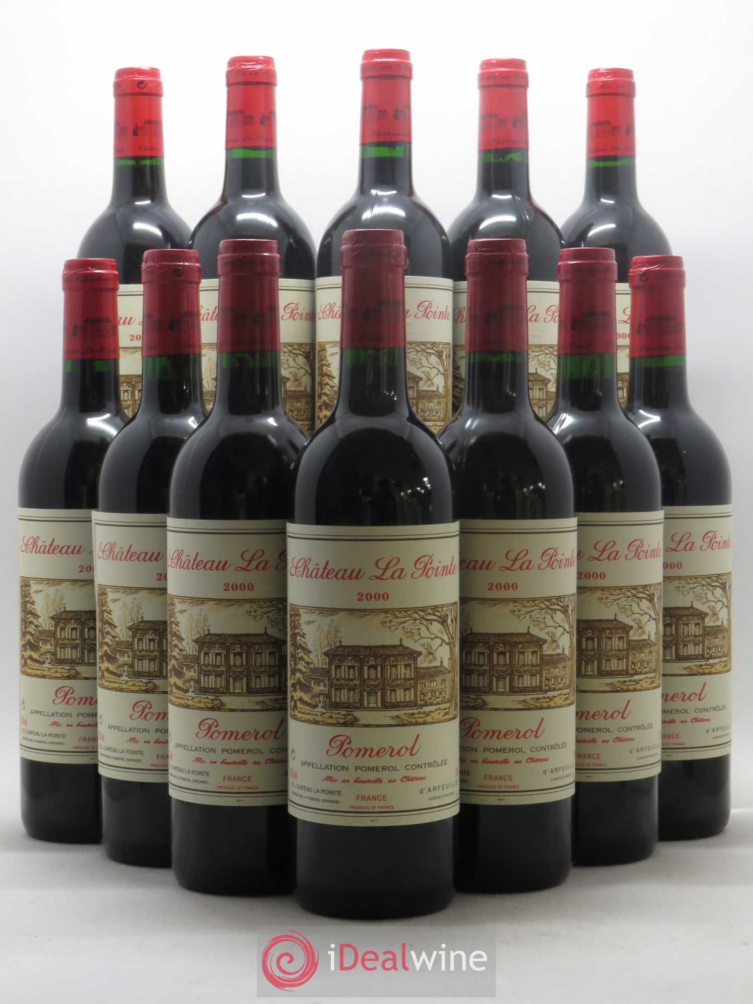 Château la Pointe 2000 - Lot de 12 bouteilles - 0