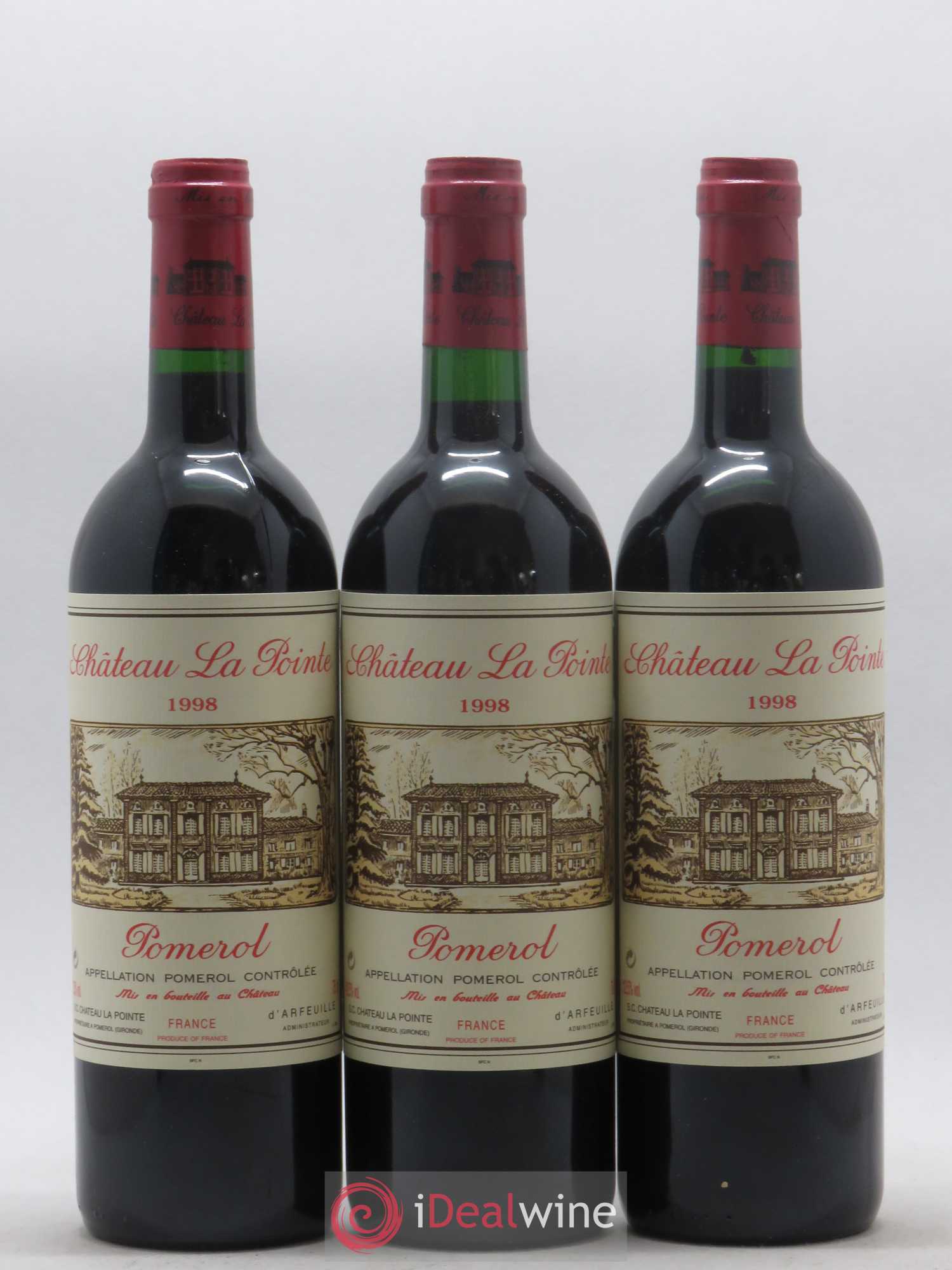 Château la Pointe 1998 - Lot de 12 bouteilles - 1