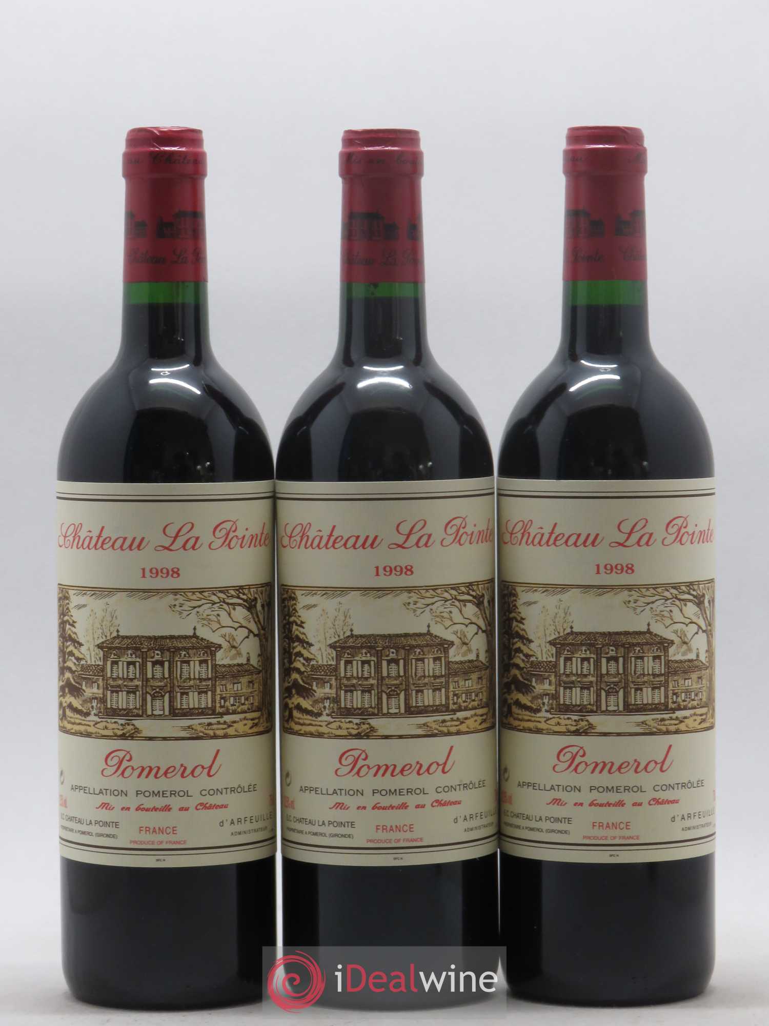Château la Pointe 1998 - Lot de 12 bouteilles - 2